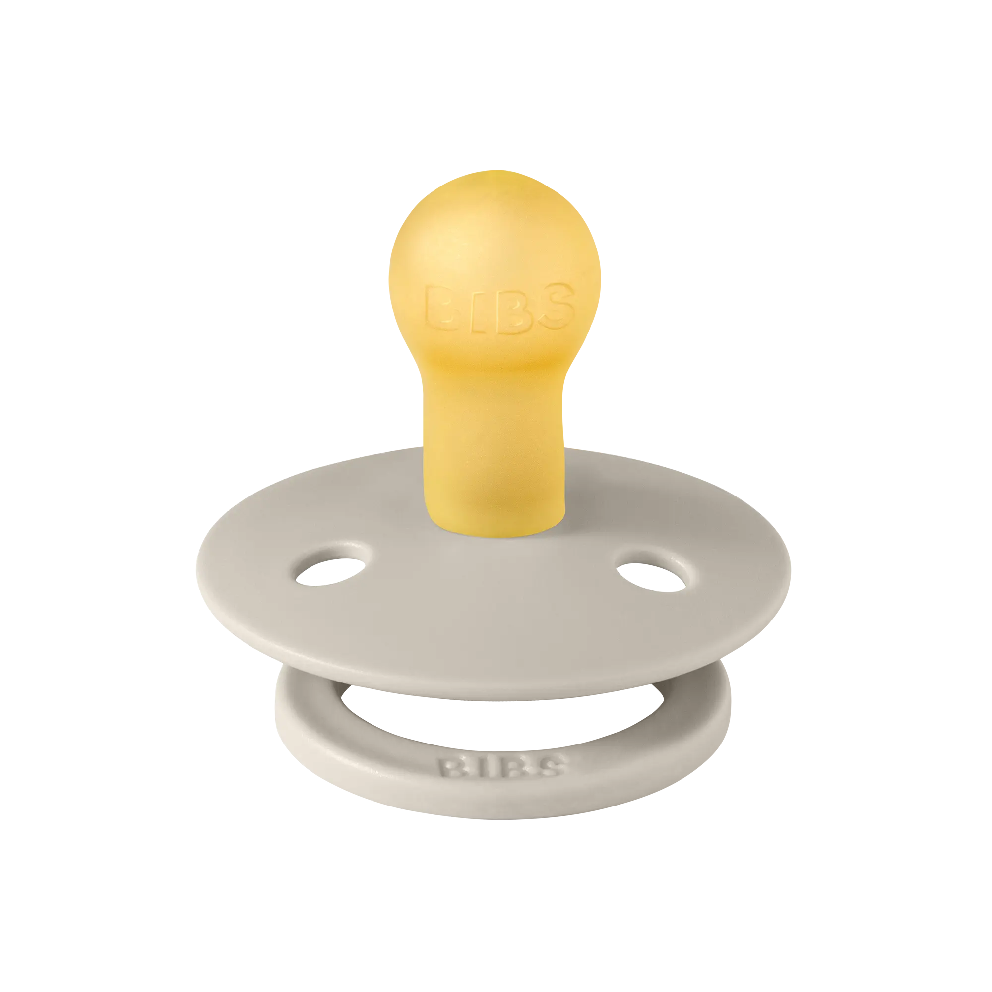 Bibs Studio Colour Block Kauçuk Emzik - Sand / Ivory