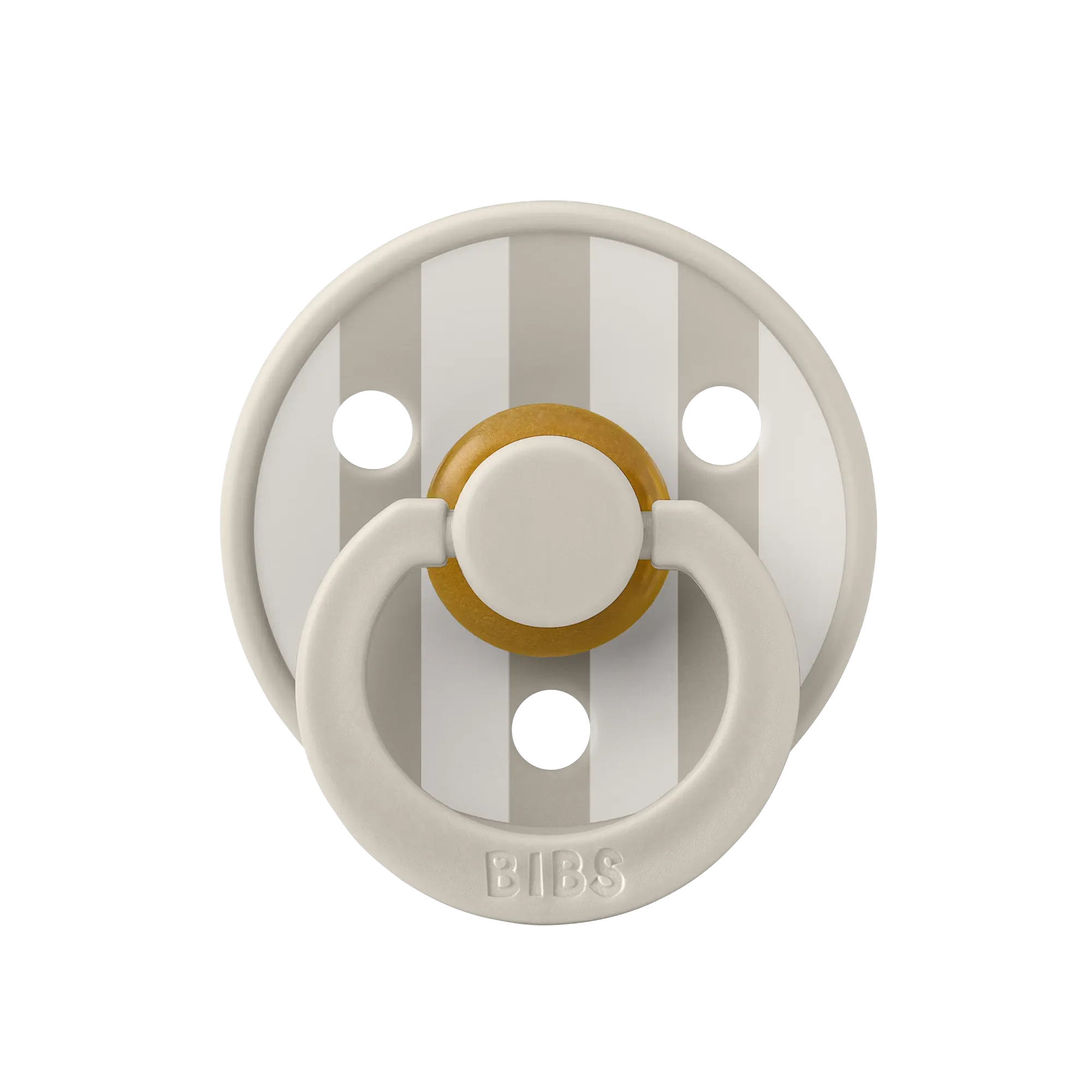 Bibs Studio Colour Block Kauçuk Emzik - Sand / Ivory