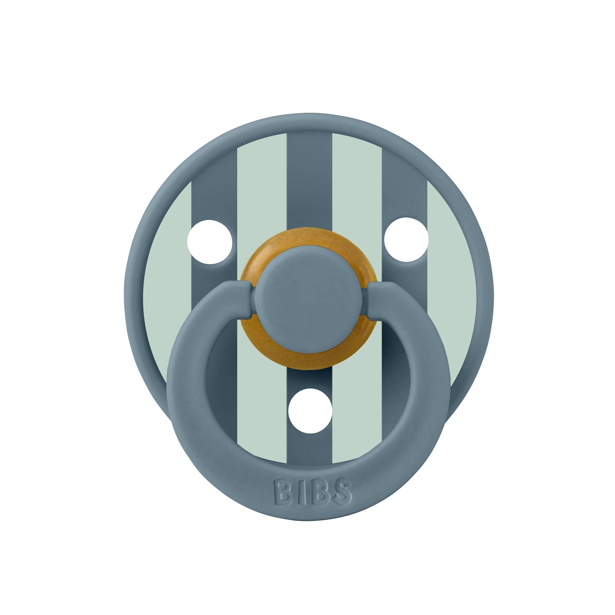 Bibs Studio Colour Block Kauçuk Emzik - Petrol/Nordic Mint