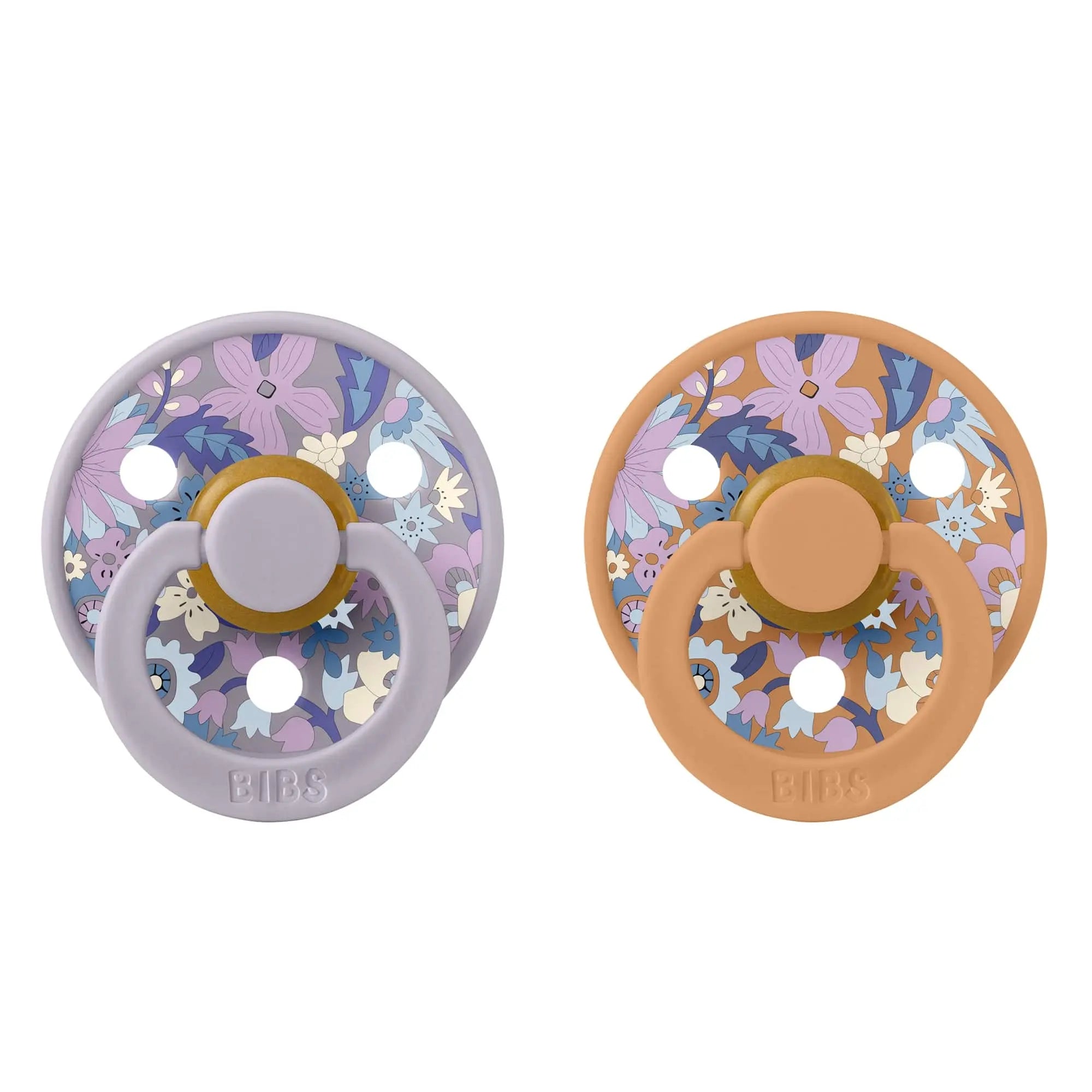 Bibs X Liberty Colour İkili June Blossom - Pumpkin 0-6 Ay