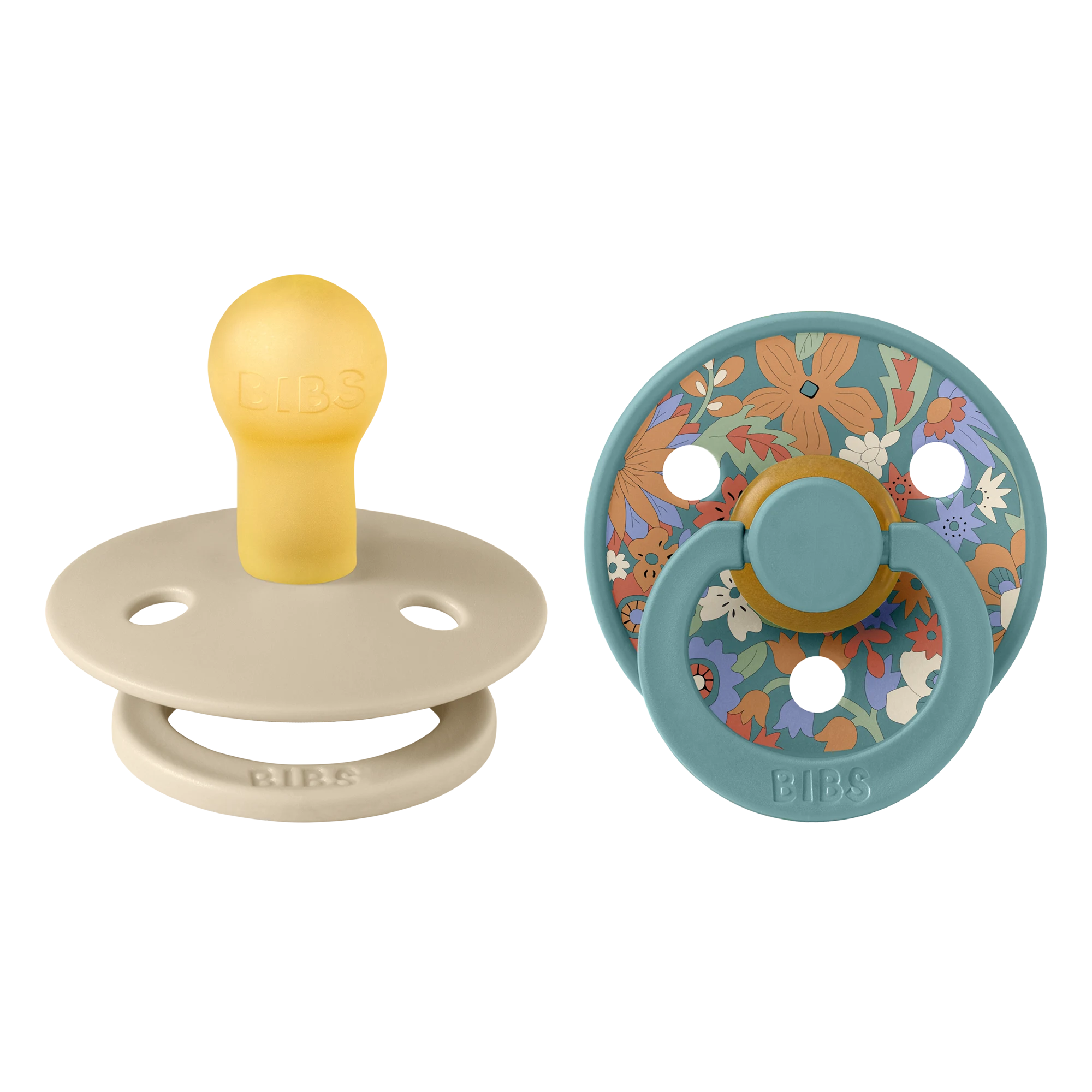 Bibs X Liberty Colour İkili June Blossom - Vanilla Hush 0-6 Ay