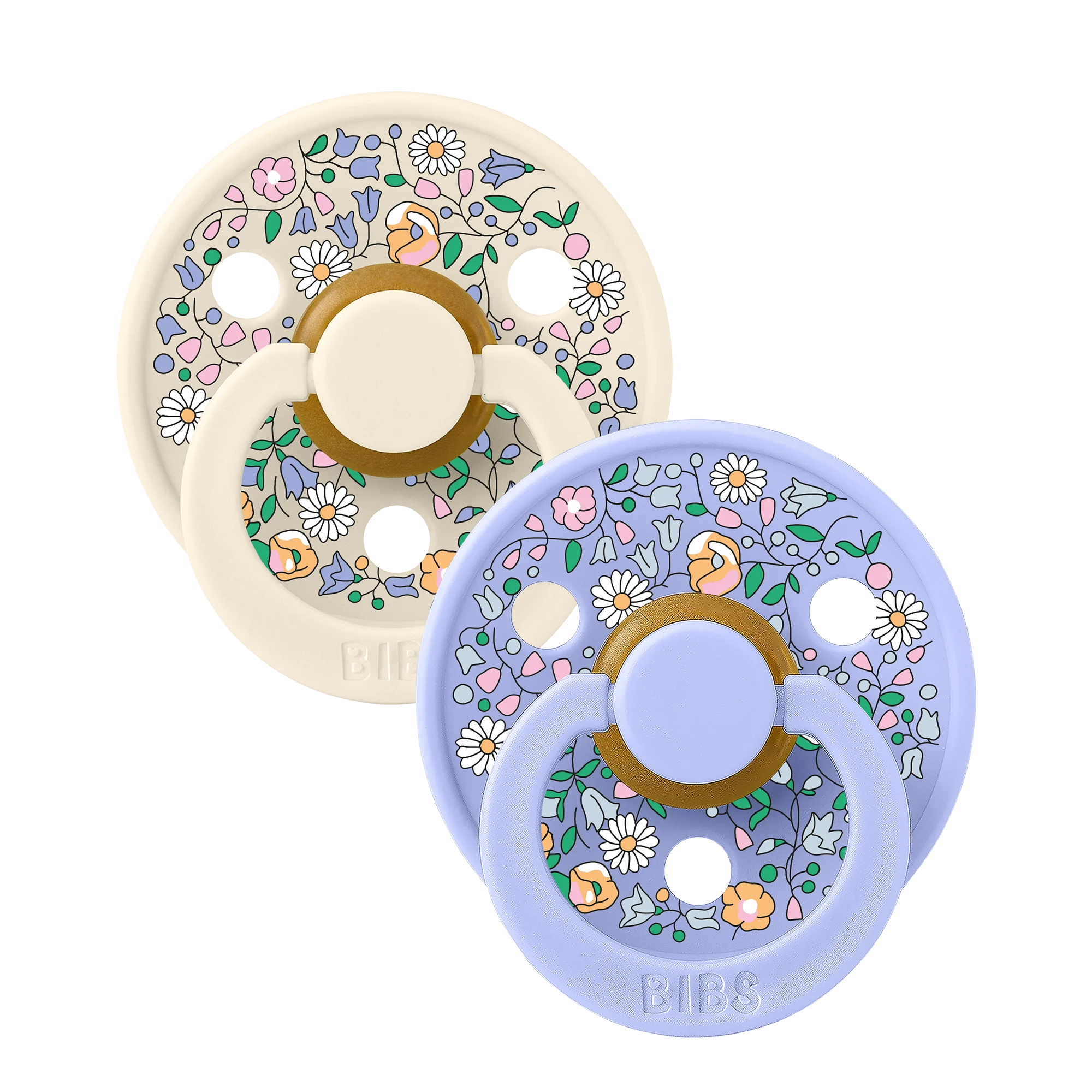 Bibs X Liberty Colour İkili Emzik Chloe Meadow-Ivory