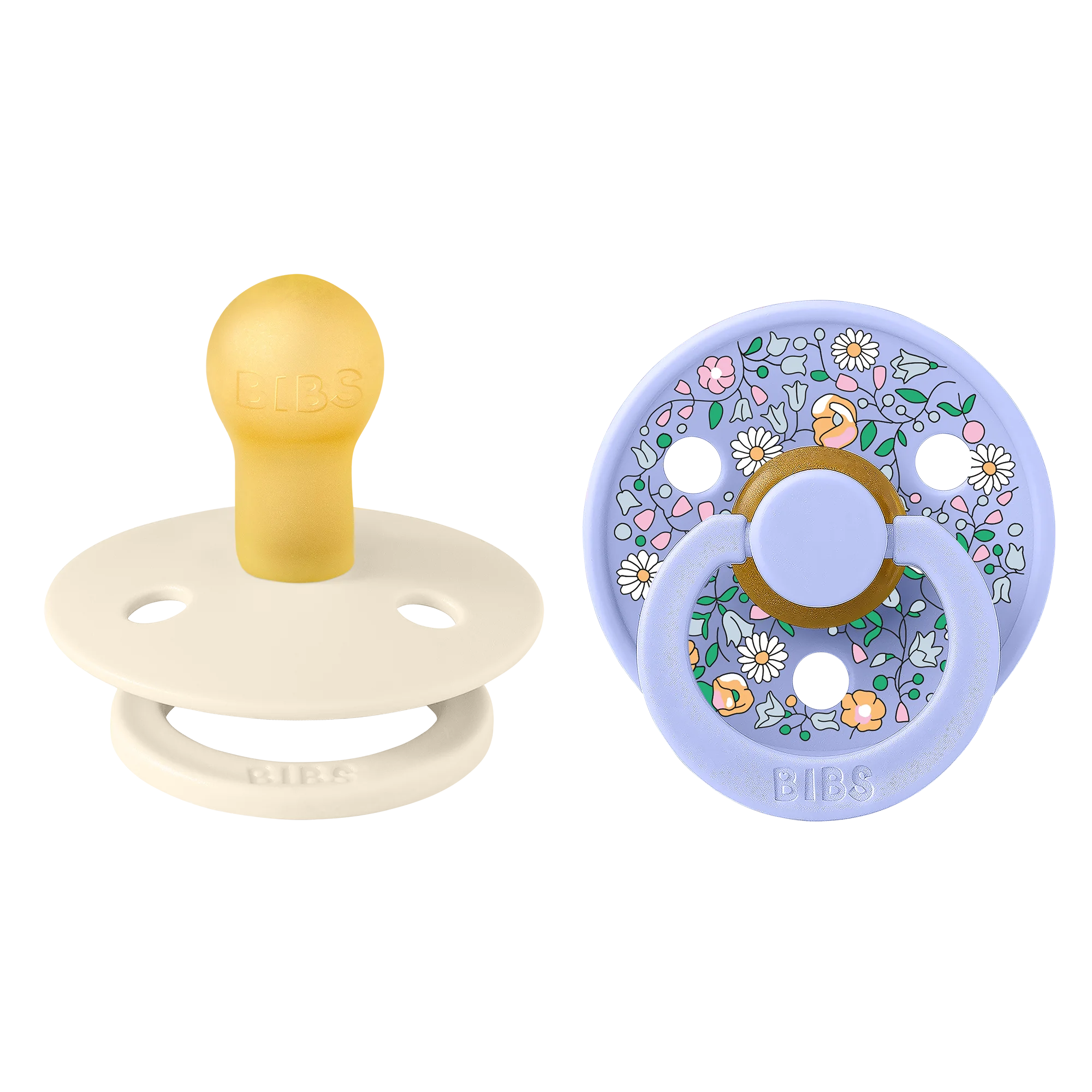 Bibs X Liberty Colour İkili Emzik Chloe Meadow-Ivory