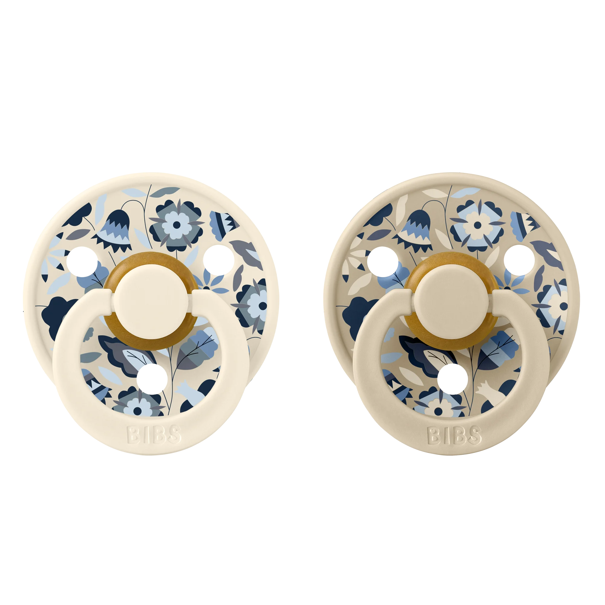 Bibs X Liberty Colour İkili Bobo - Ivory 0-6 Ay