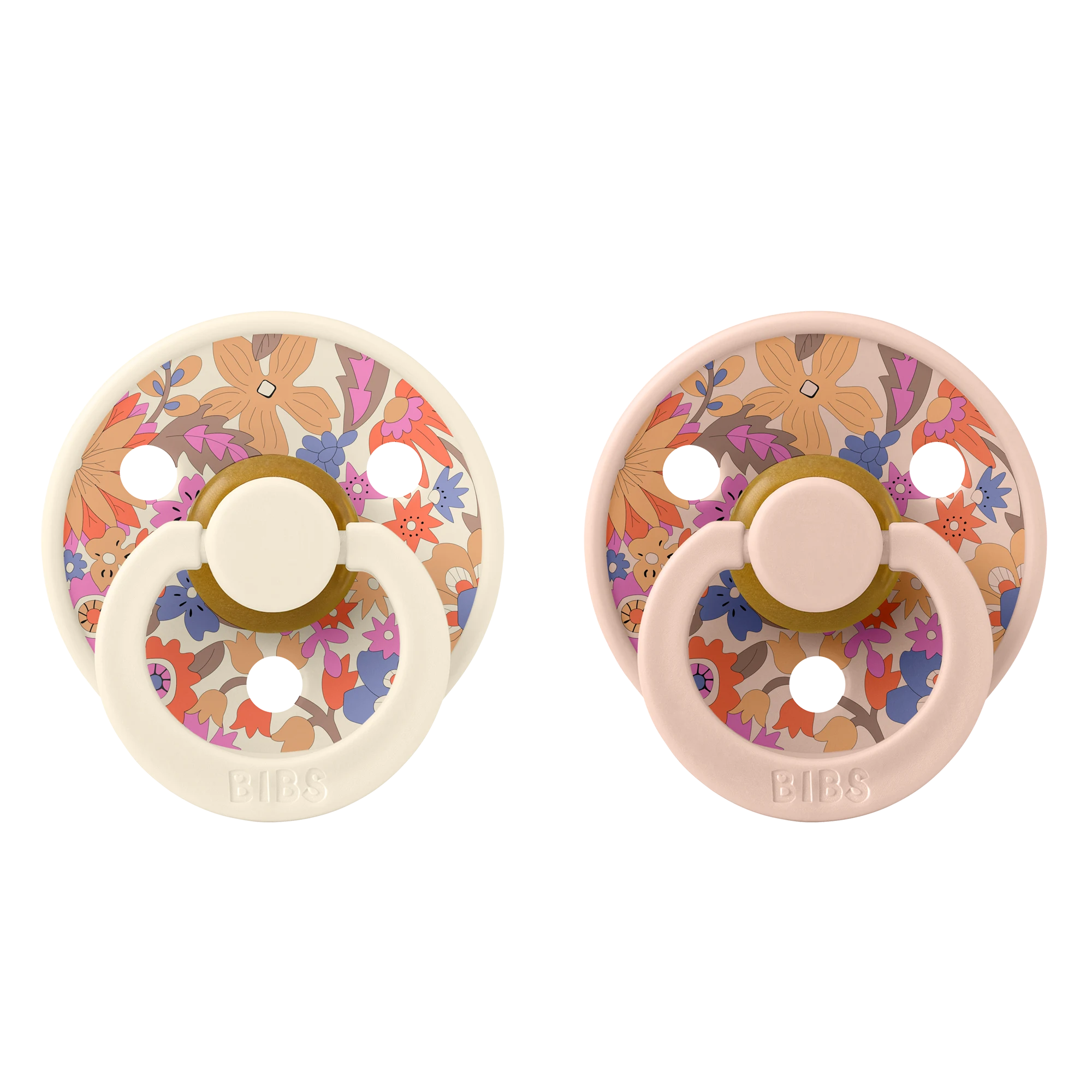 Bibs X Liberty Colour İkili June Blossom - Blush 6+ Ay