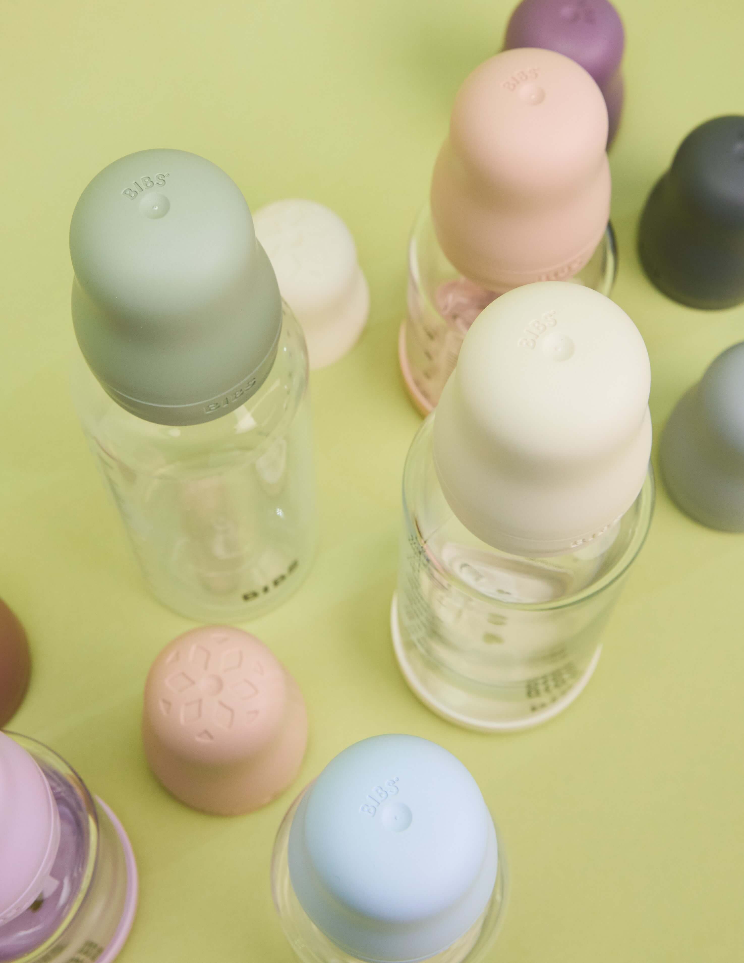 BIBS Baby Bottle Cam Biberon Seti 120 ml - Blush