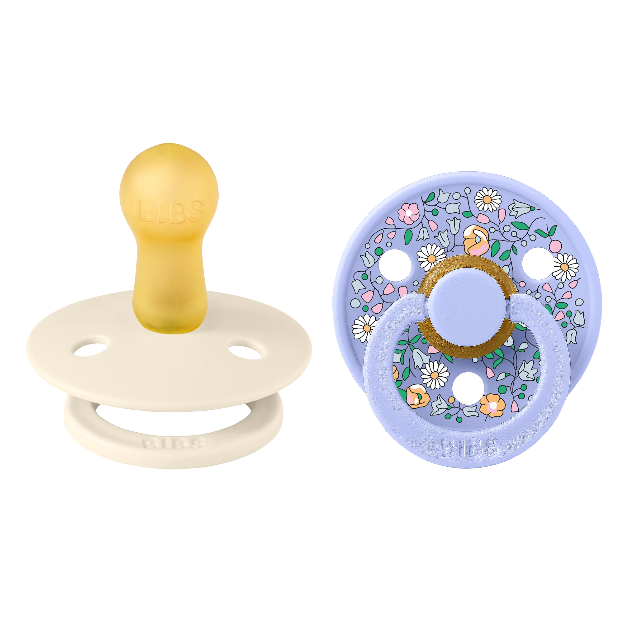 Bibs X Liberty Colour İkili Emzik Chloe Meadow-Ivory