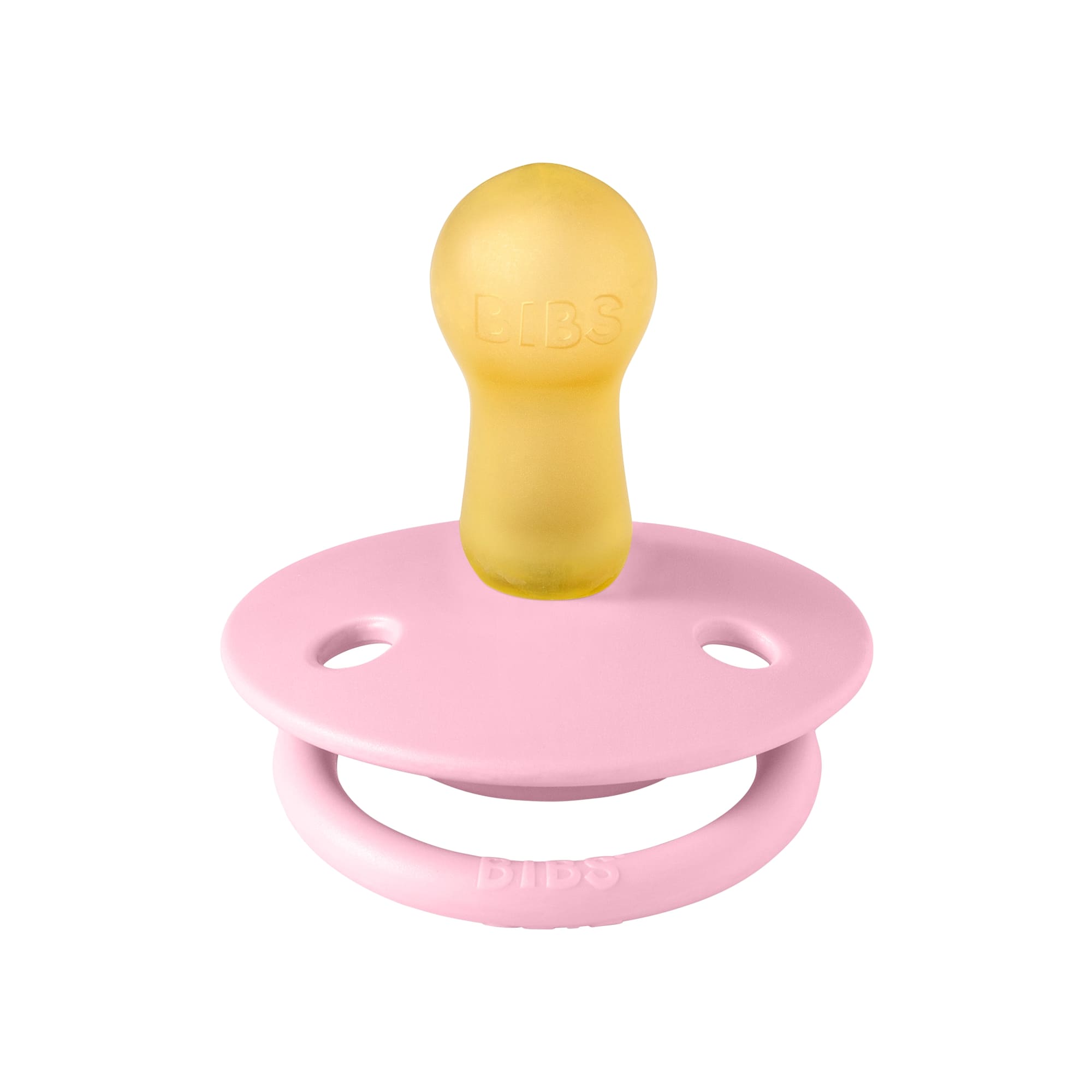 Bibs De Lux Kauçuk Emzik - Baby Pink