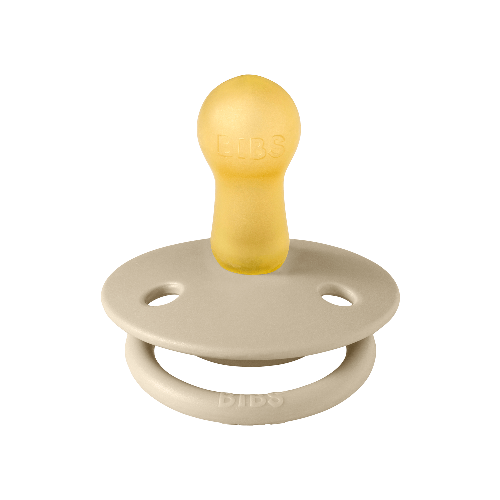 Bibs De Lux Kauçuk Emzik - Vanilla