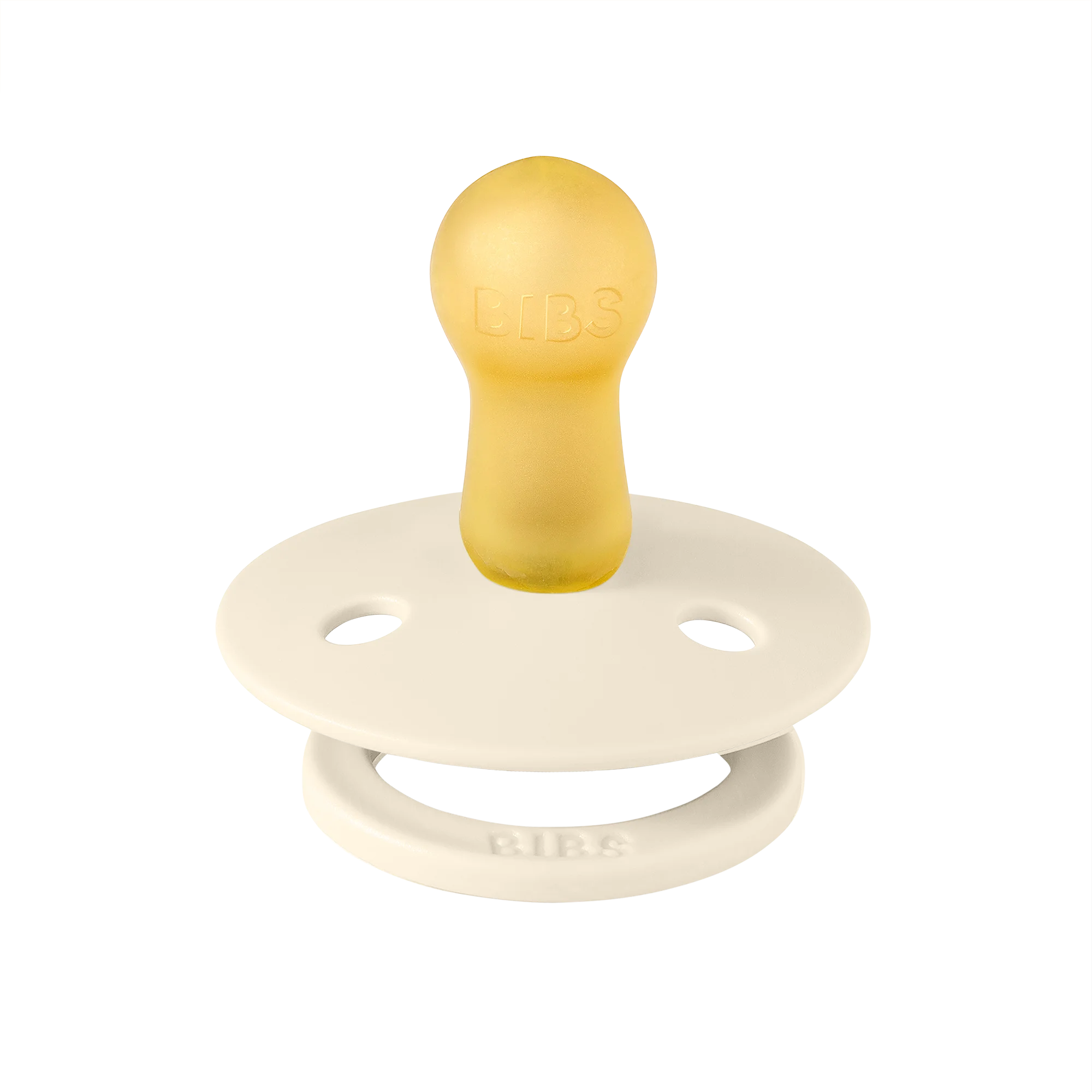 Bibs Studio Colour Polka Small Kauçuk Emzik - Ivory Black