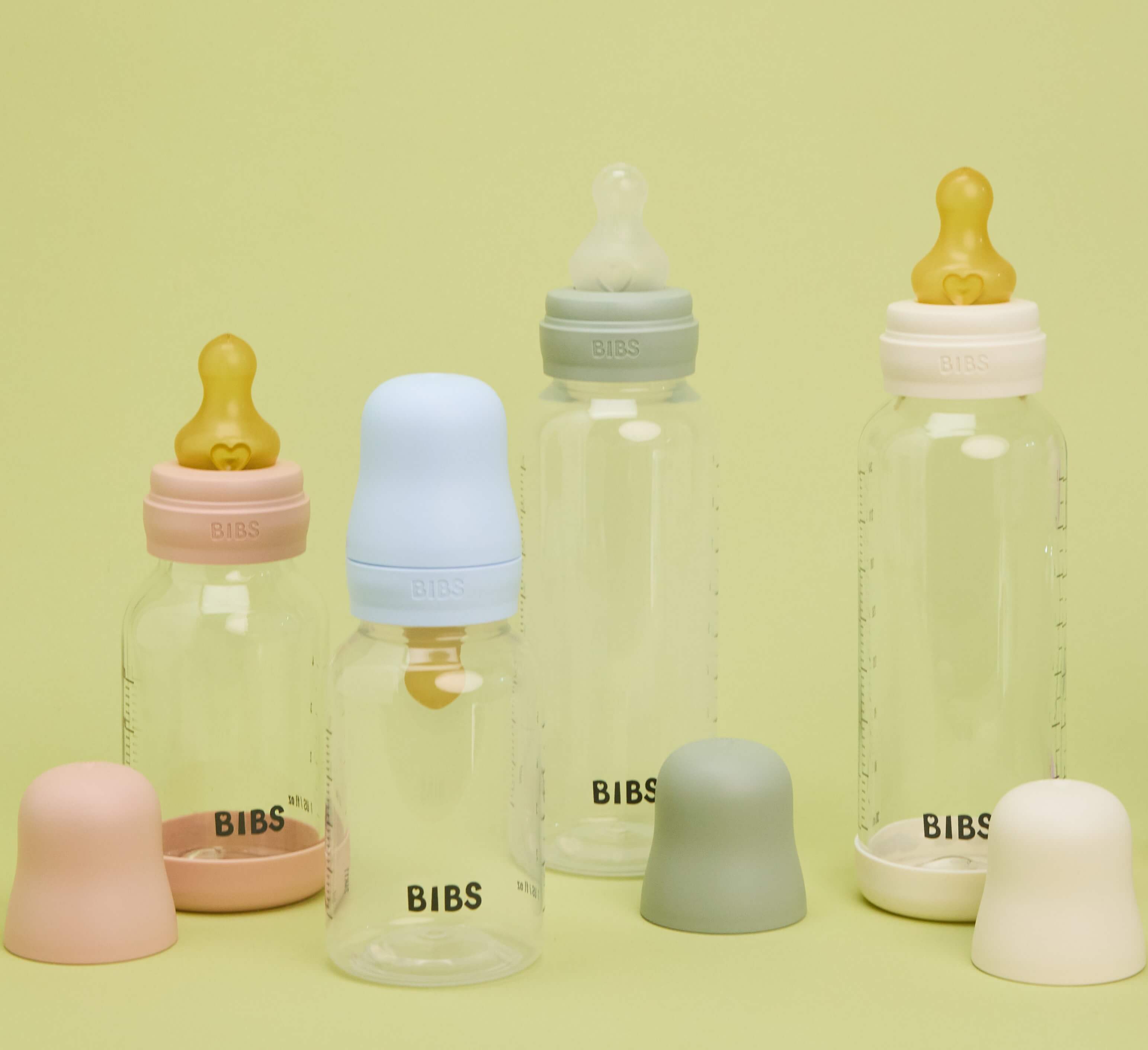 BIBS Baby Bottle Cam Biberon Seti 120 ml - Blush