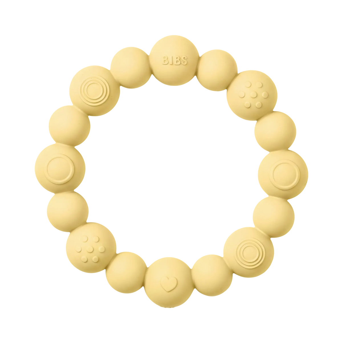 Bibs Teething Ring Diş Kaşıyıcı - Pale Butter