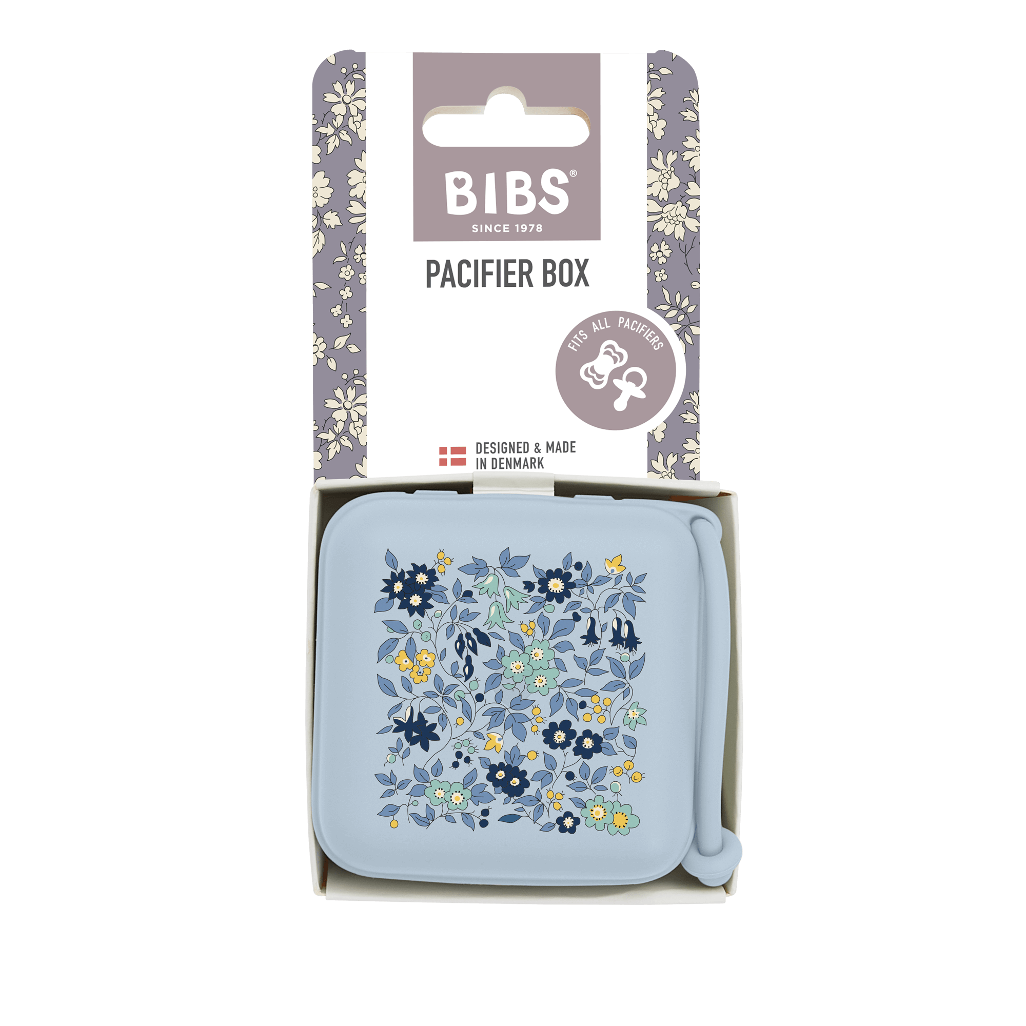 Bibs X Liberty Emzik Kutusu Chammomile Lawn - B.Blue