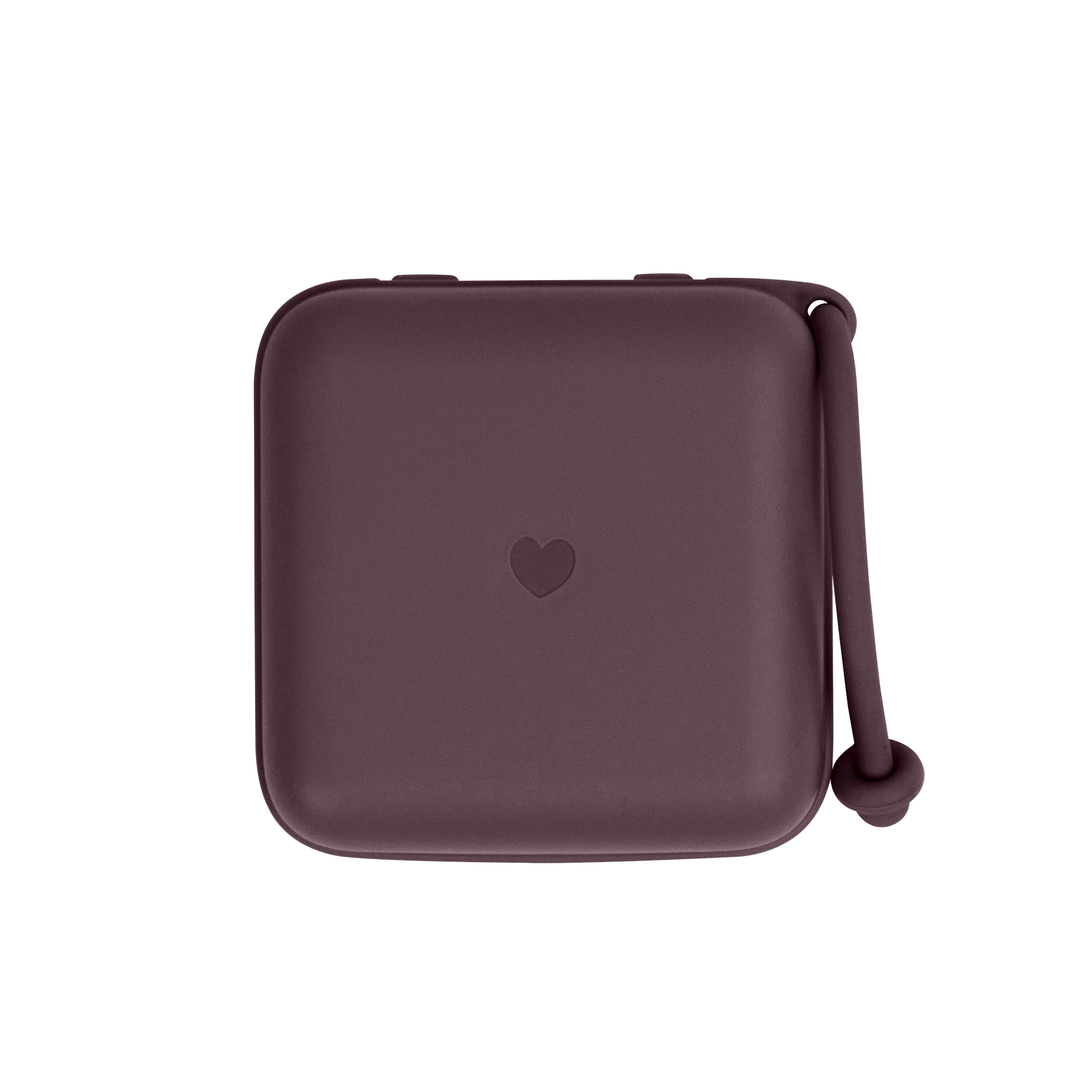 BIBS Pacifier Box Emzik Kutusu Plum