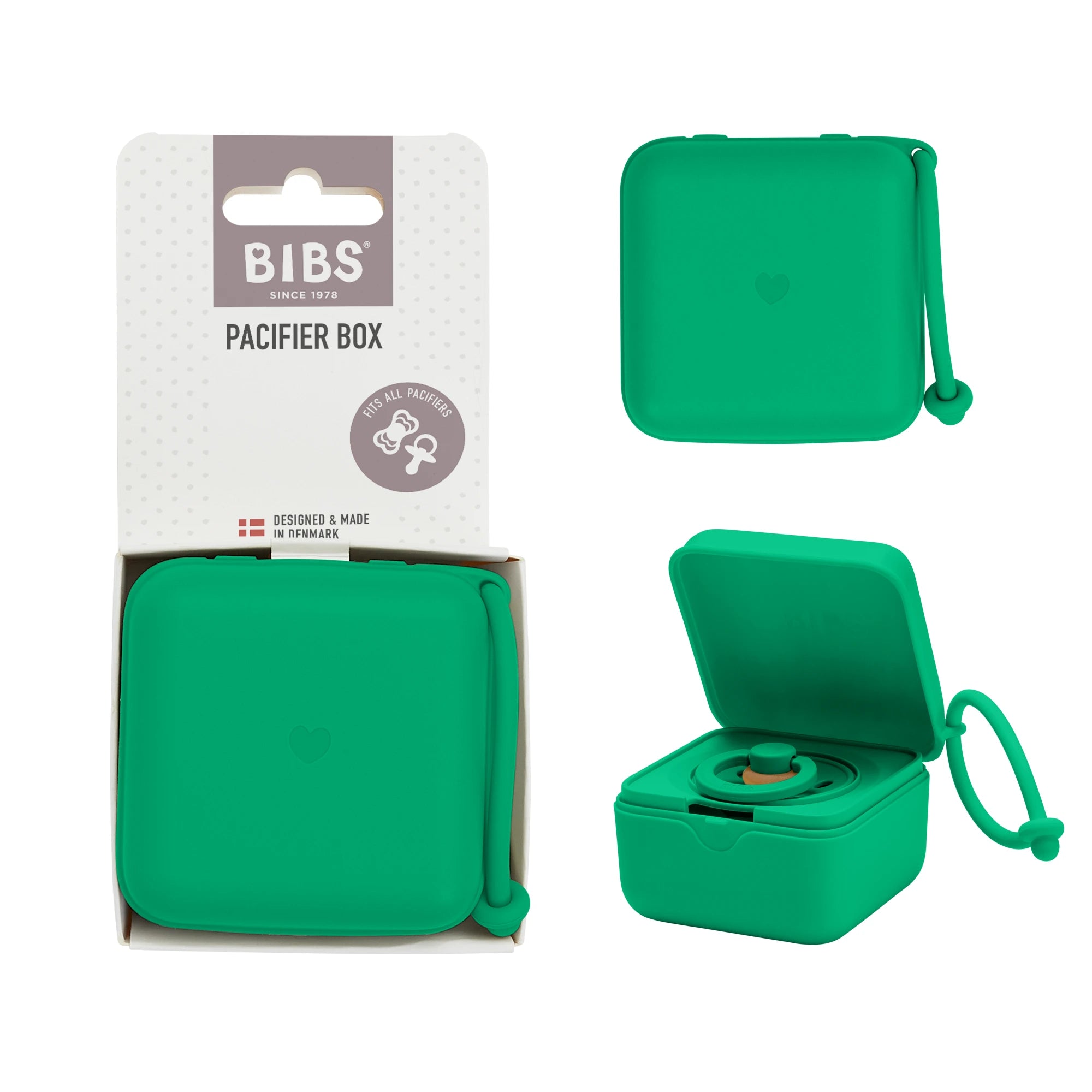 Bibs Pacifier Box Emzik Kutusu- Cactus