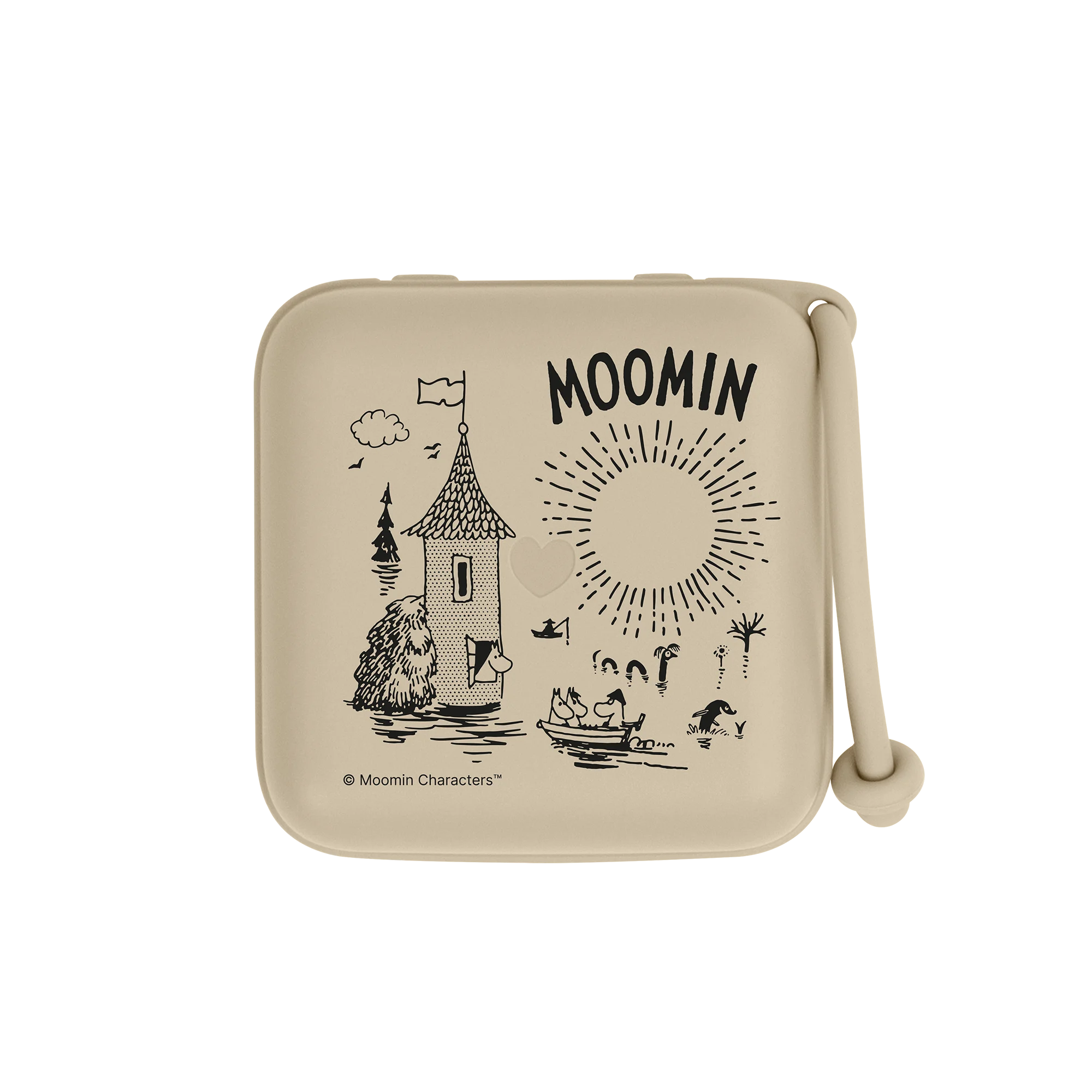 BIBS X Moomin Pacifier Box Emzik Kutusu Vanilla
