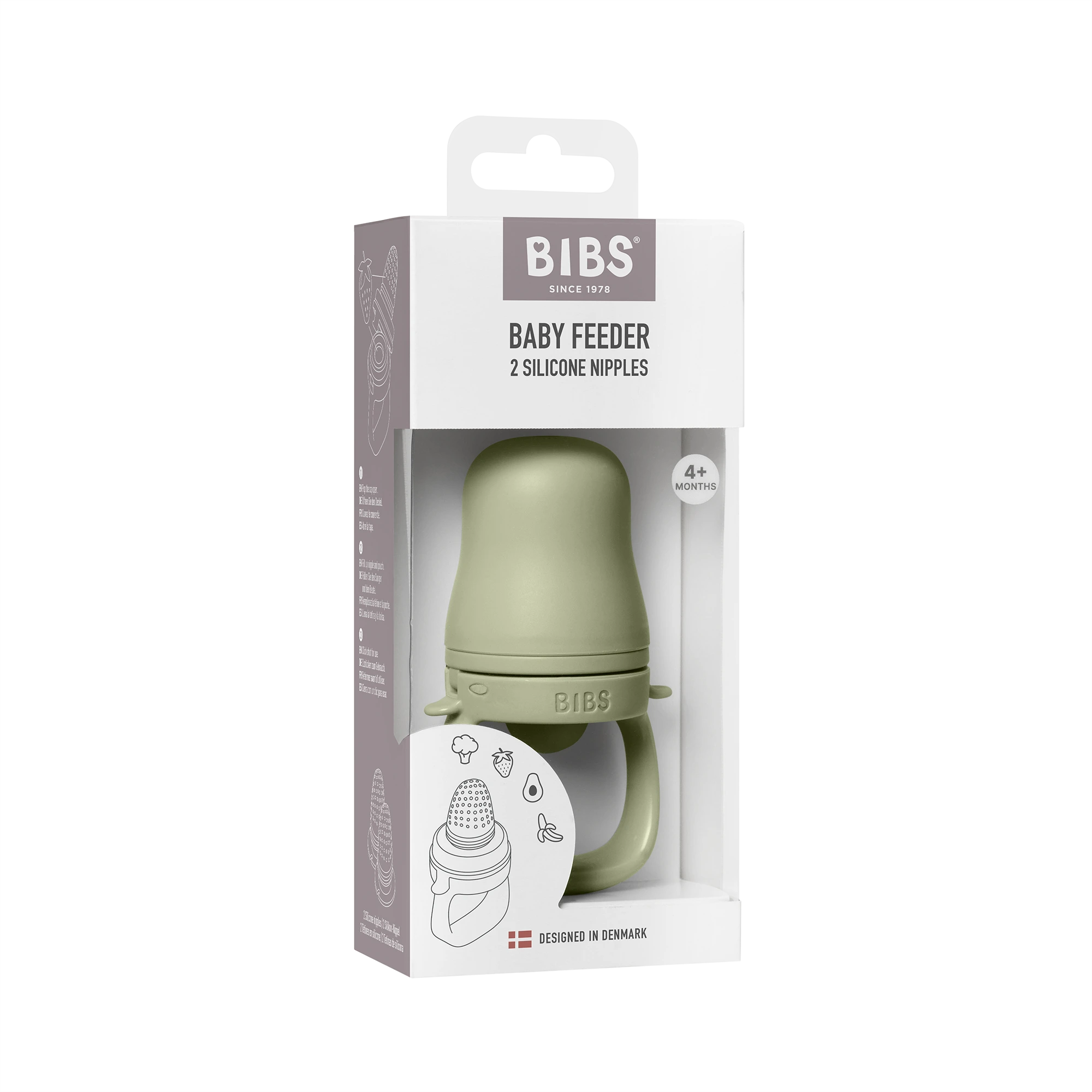 Bibs Silikon Meyve ve Sebze Filesi- Sage