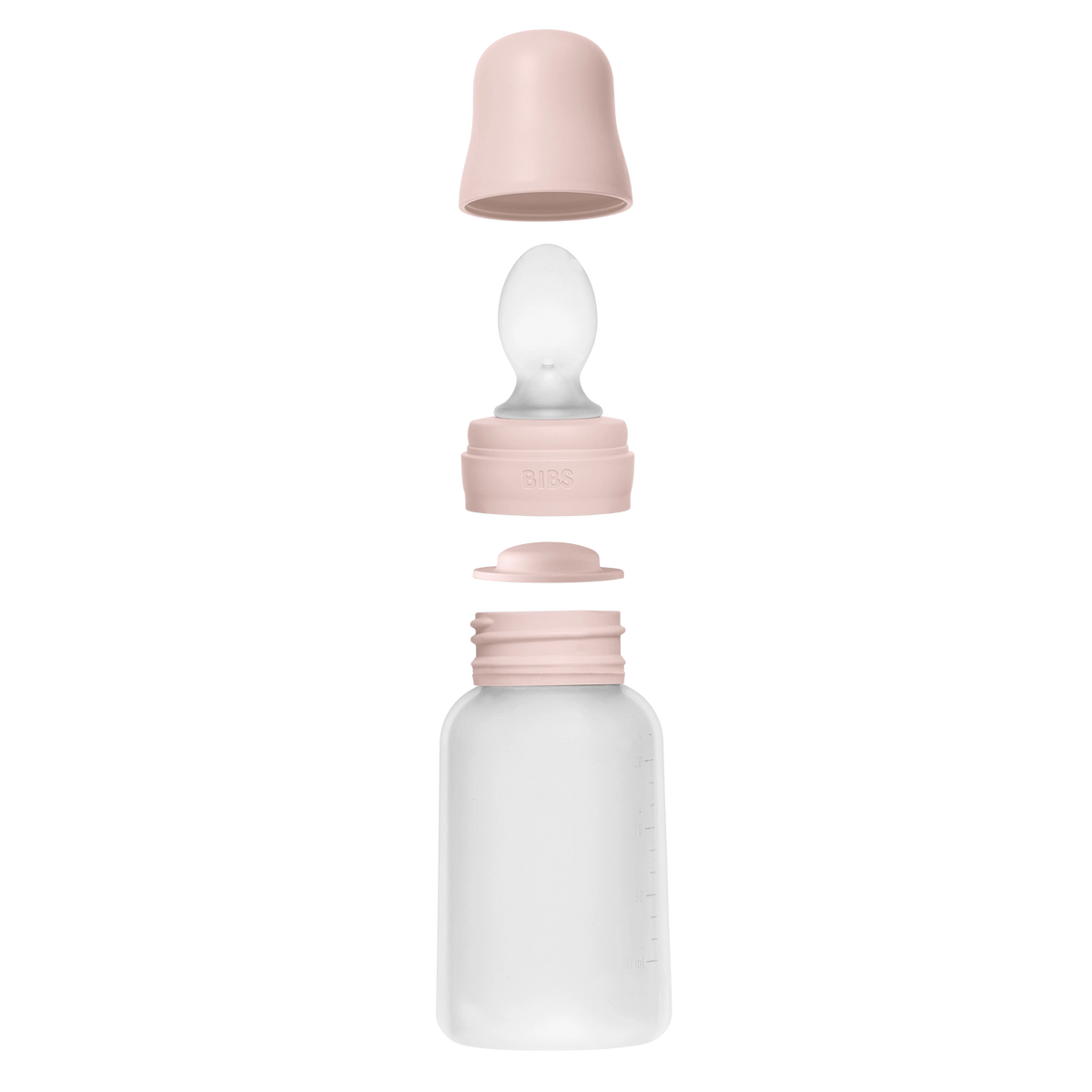 Bibs Spoon Feeder Kaşıklı Mama Biberonu Petal