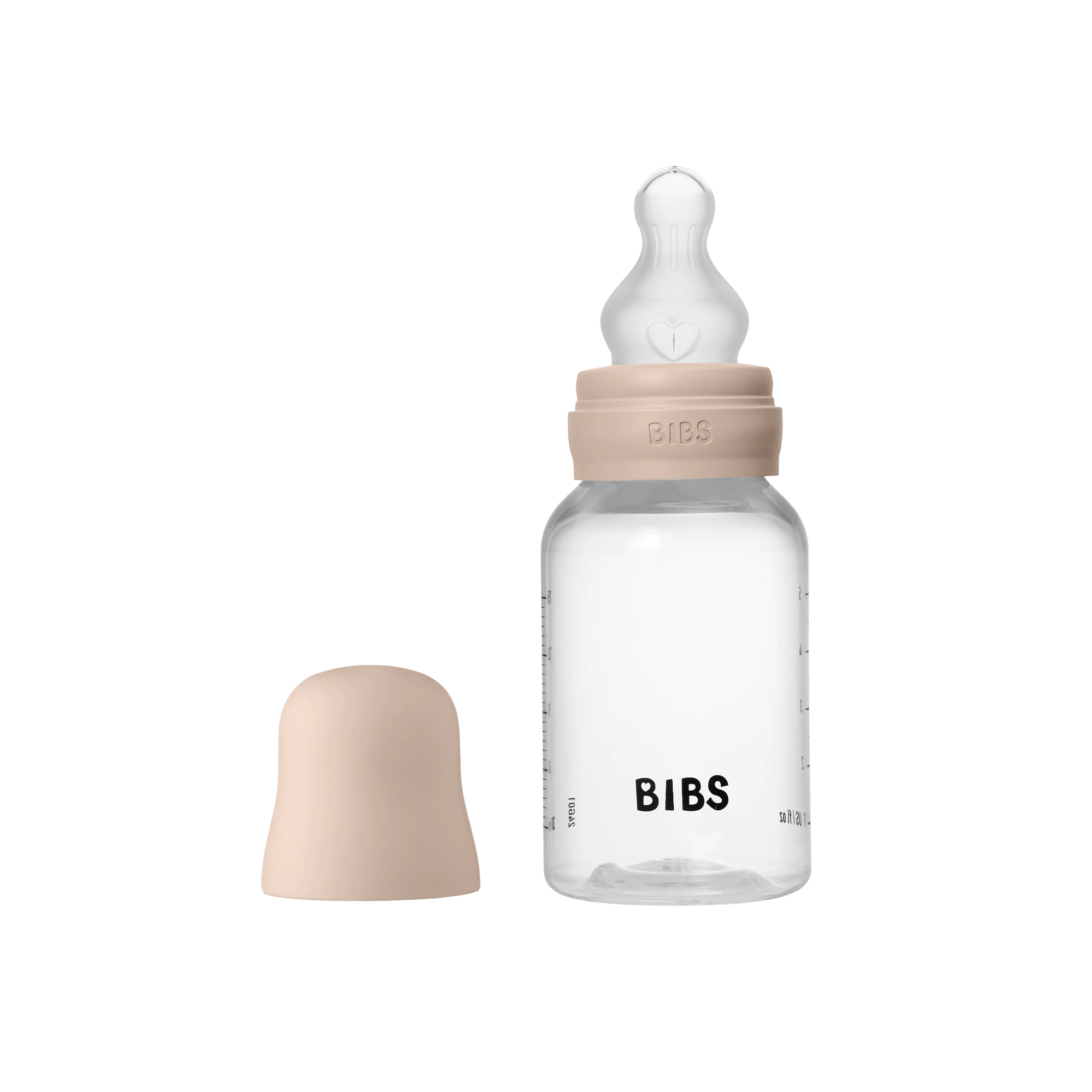 BIBS Baby PP Bottle Complete Set Silikon Uç Biberon Blush 150 ml