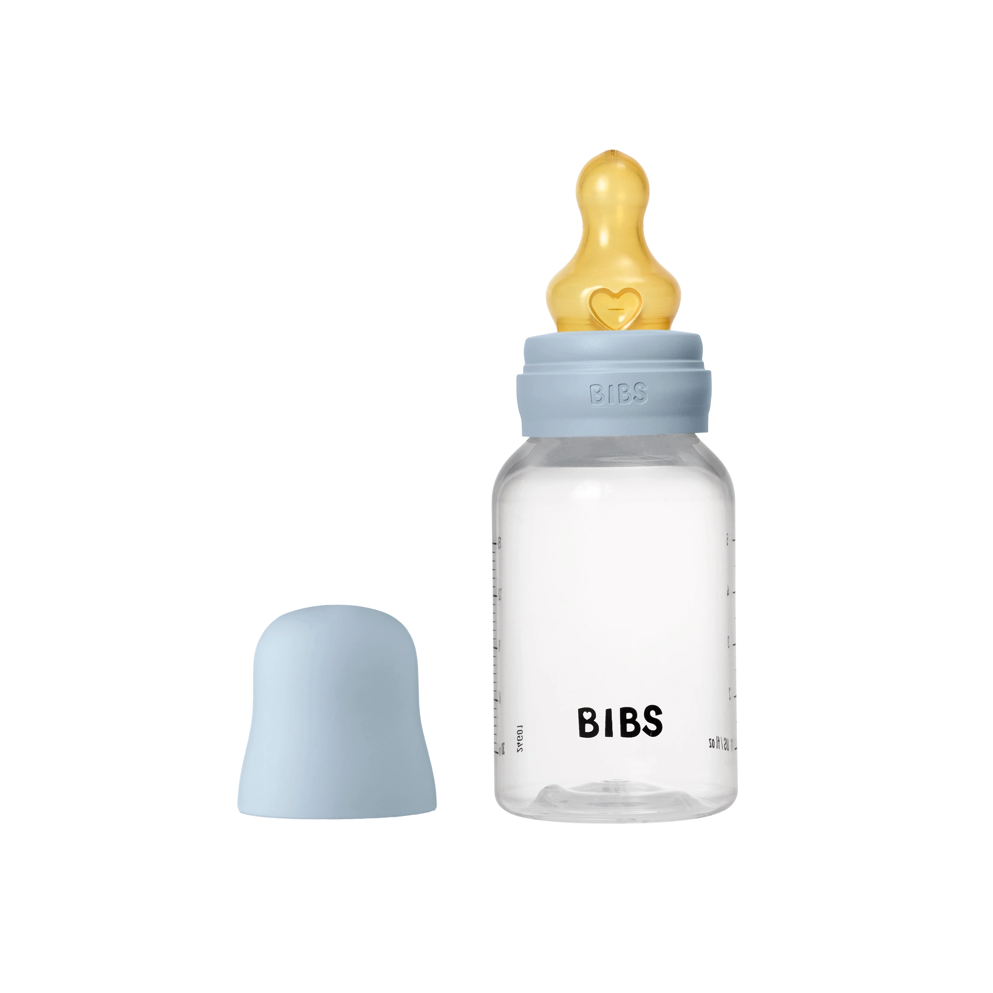 BIBS Baby PP Bottle Complete Set Kauçuk Uç Biberon Baby Blue 150 ml