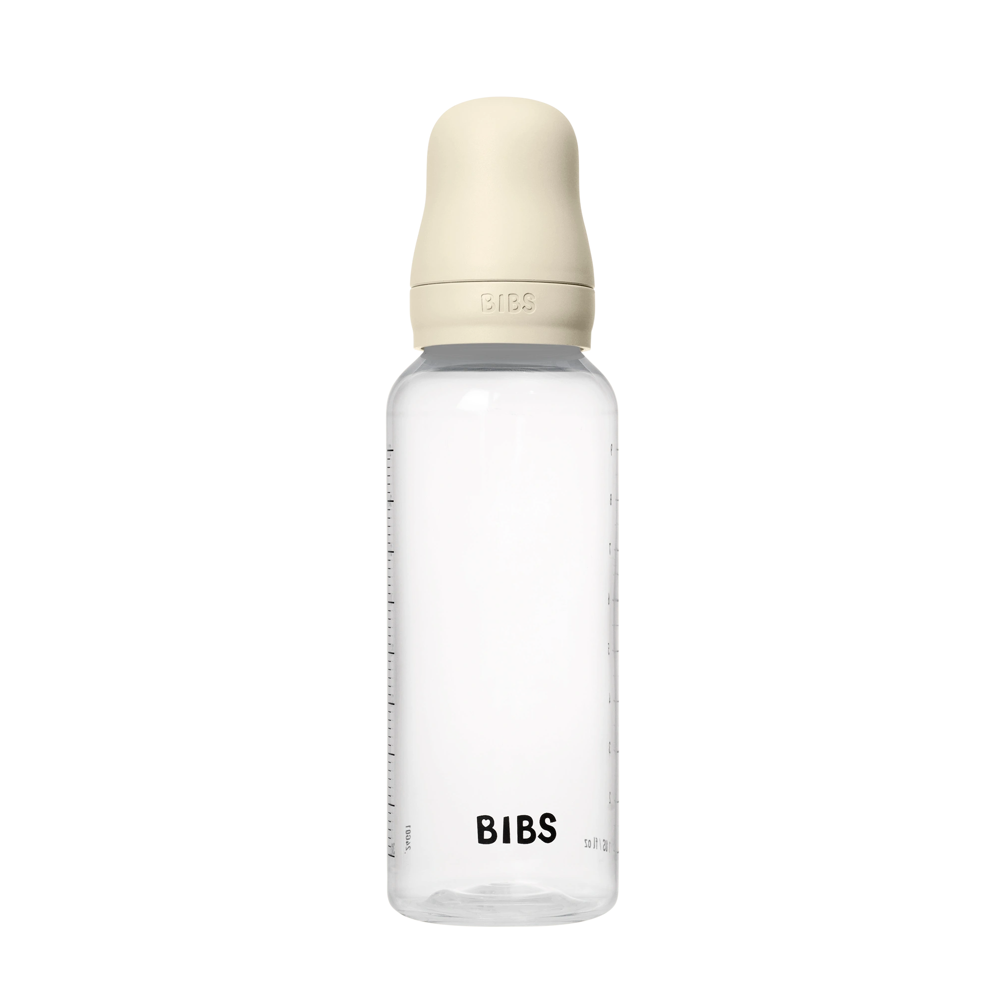 BIBS Baby PP Bottle Complete Set Kauçuk Uç Biberon Ivory 270 ml