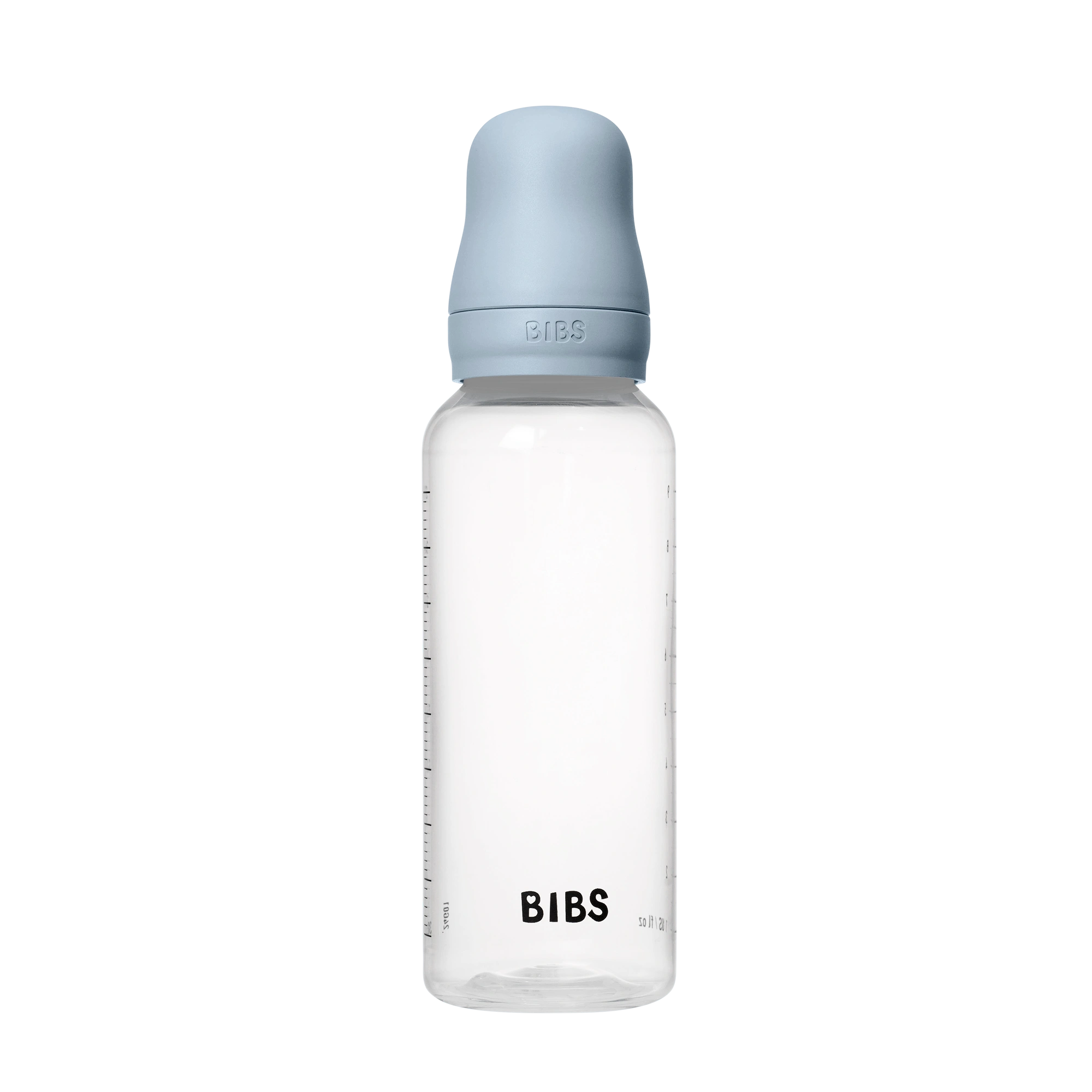 BIBS Baby PP Bottle Complete Set Kauçuk Uç Biberon Baby Blue 270 ml