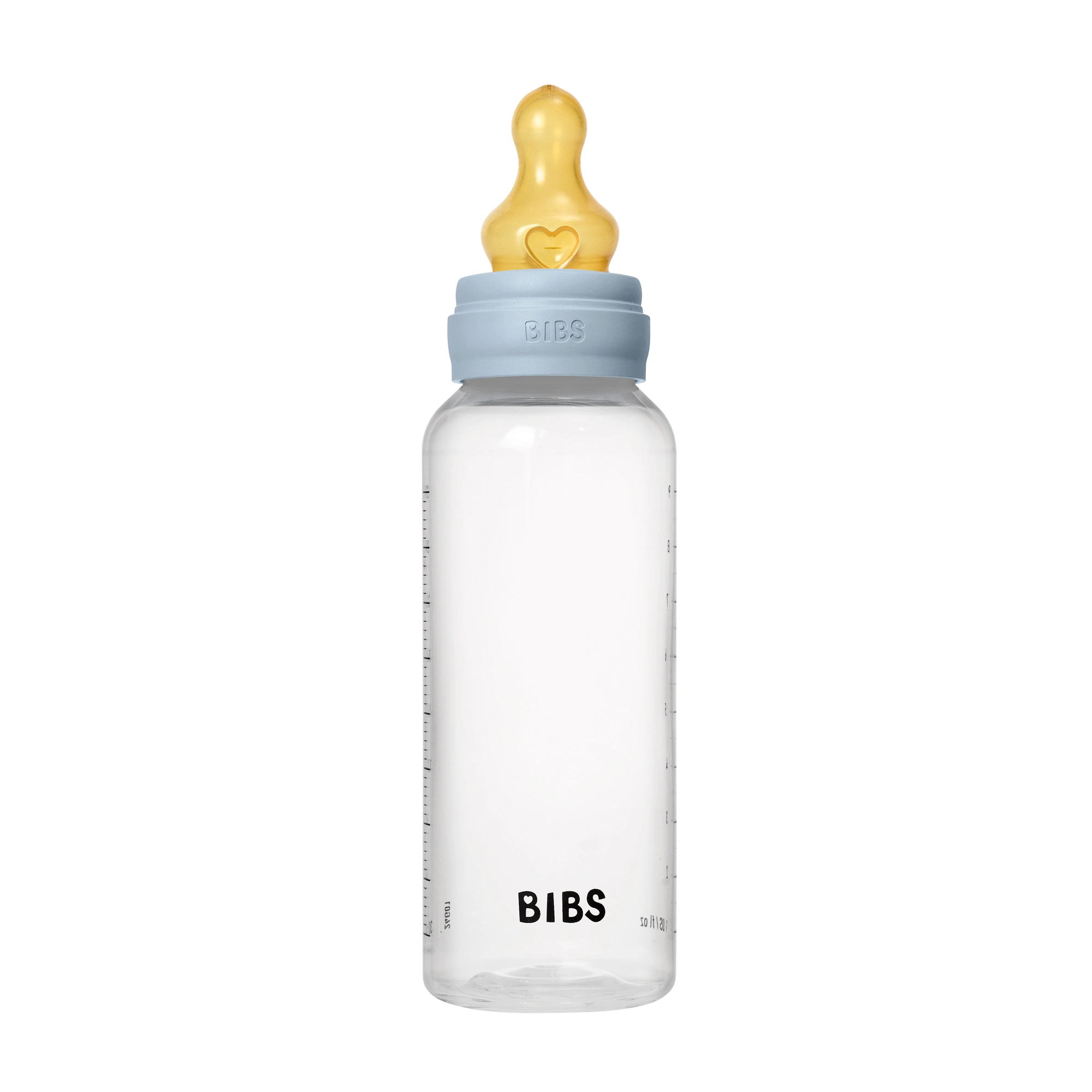 BIBS Baby PP Bottle Complete Set Kauçuk Uç Biberon Baby Blue 270 ml