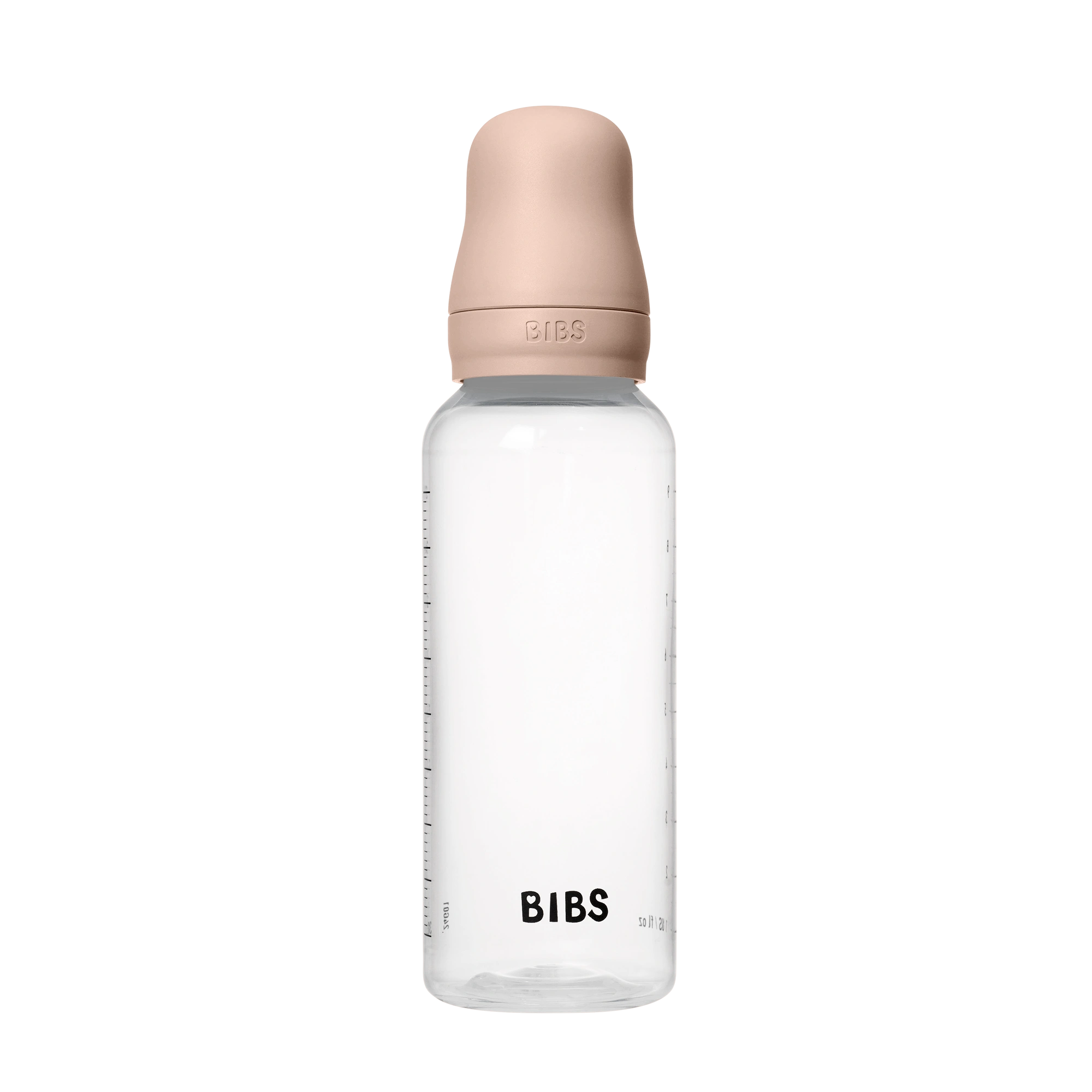 BIBS Baby PP Bottle Complete Set Kauçuk Uç Biberon  Blush 270 ml