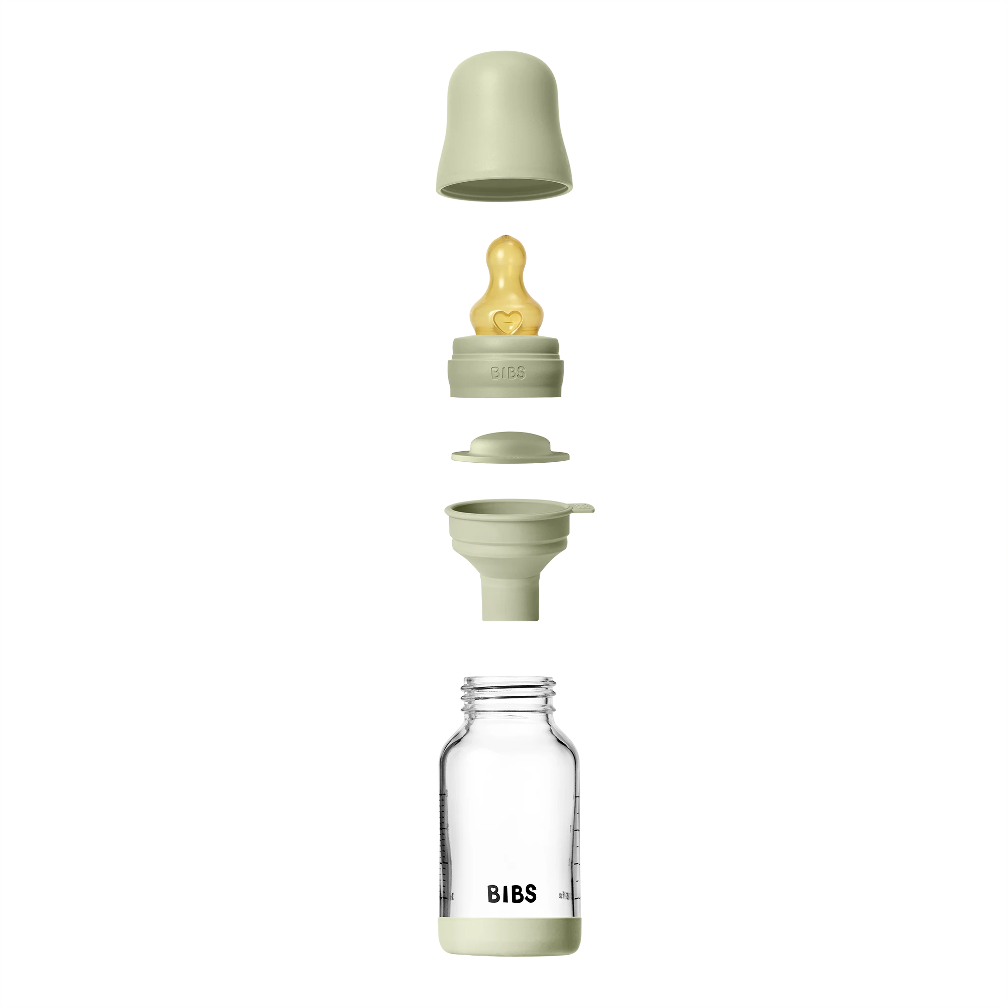 BIBS Baby Bottle Cam Biberon Seti 120 ml - Sage
