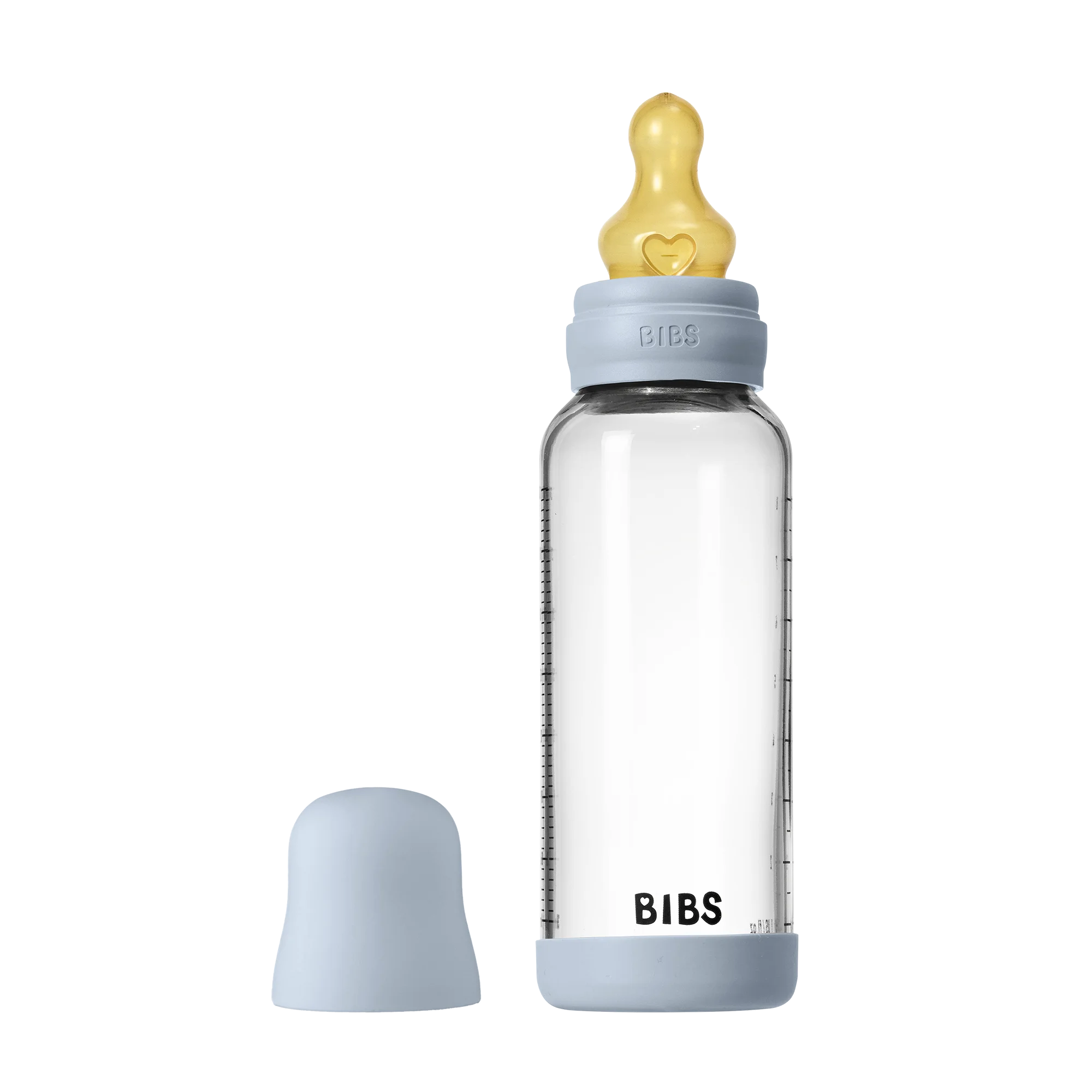 Bibs Baby Bottle Cam Biberon Seti 240 ml - Baby Blue