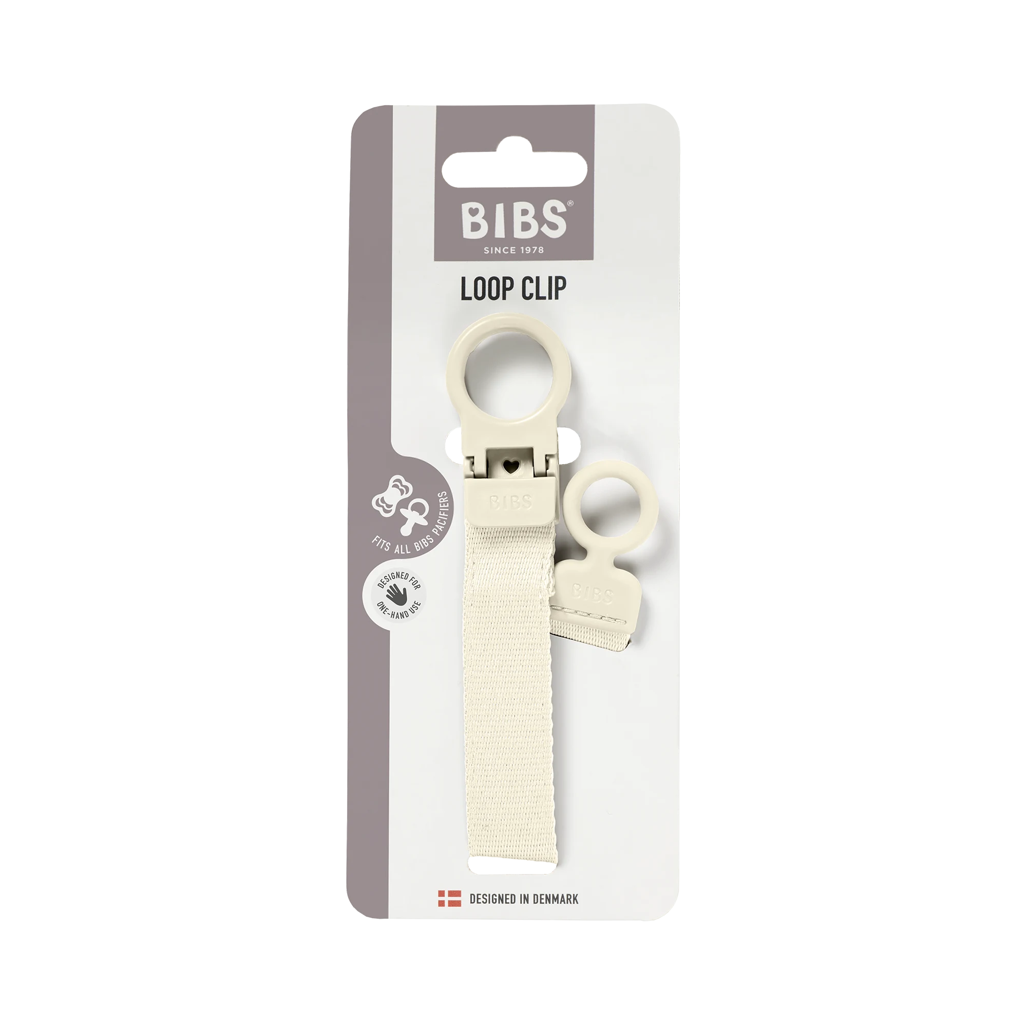 Bibs Loop Emzik Askısı-Ivory