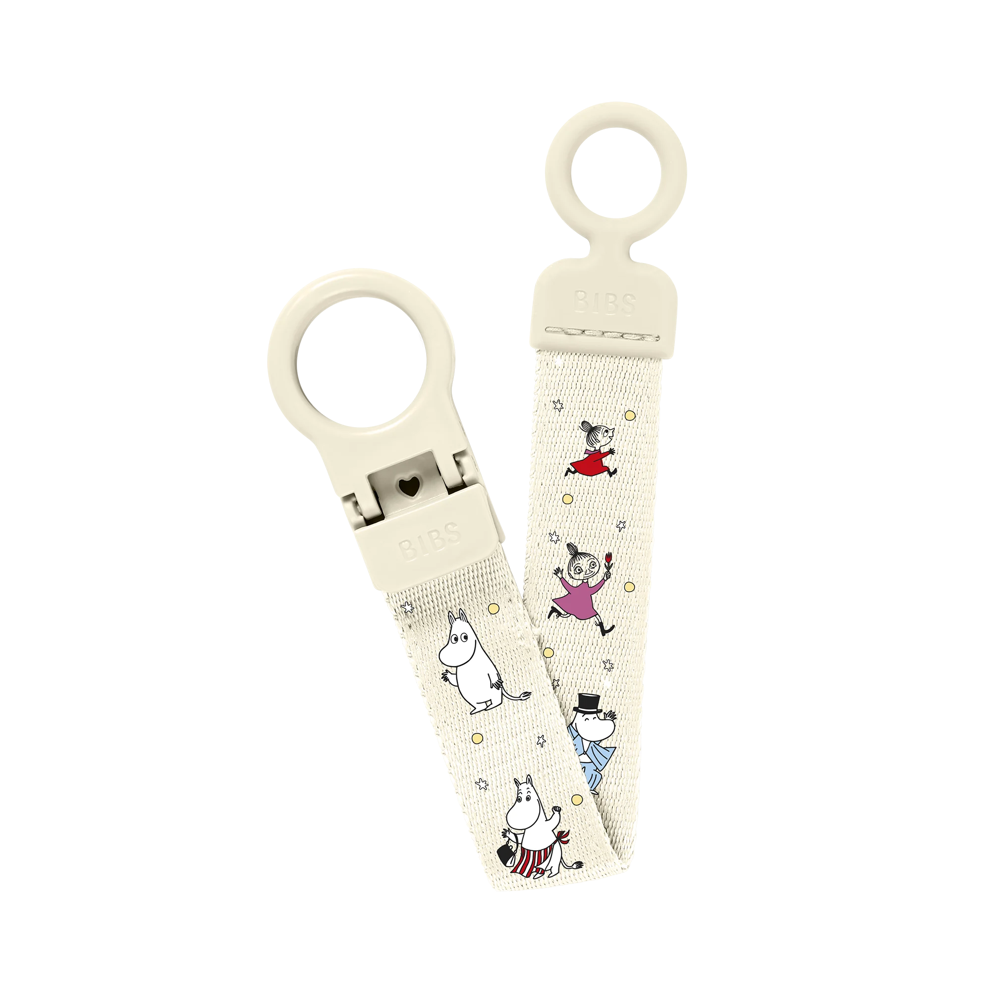 Bibs X Moomin Loop Emzik Askısı Ivory