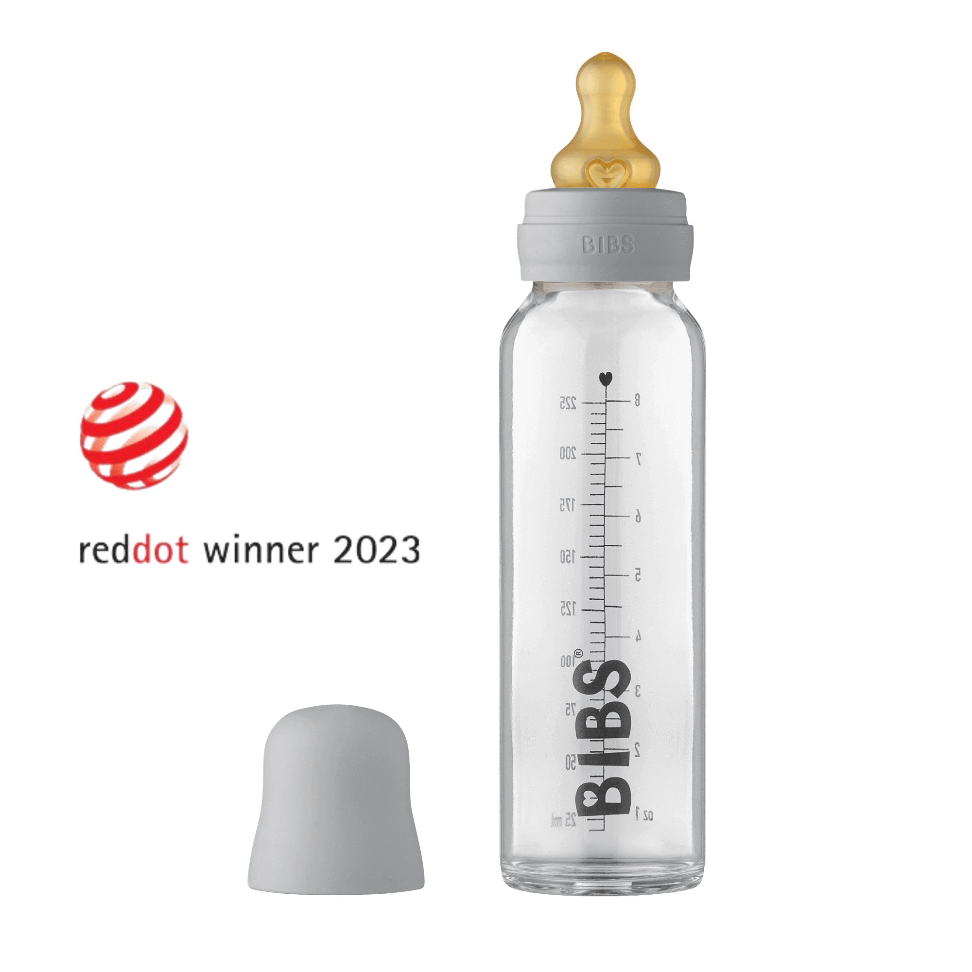 Bibs Baby Bottle Cam Biberon Seti 225 ml - Cloud