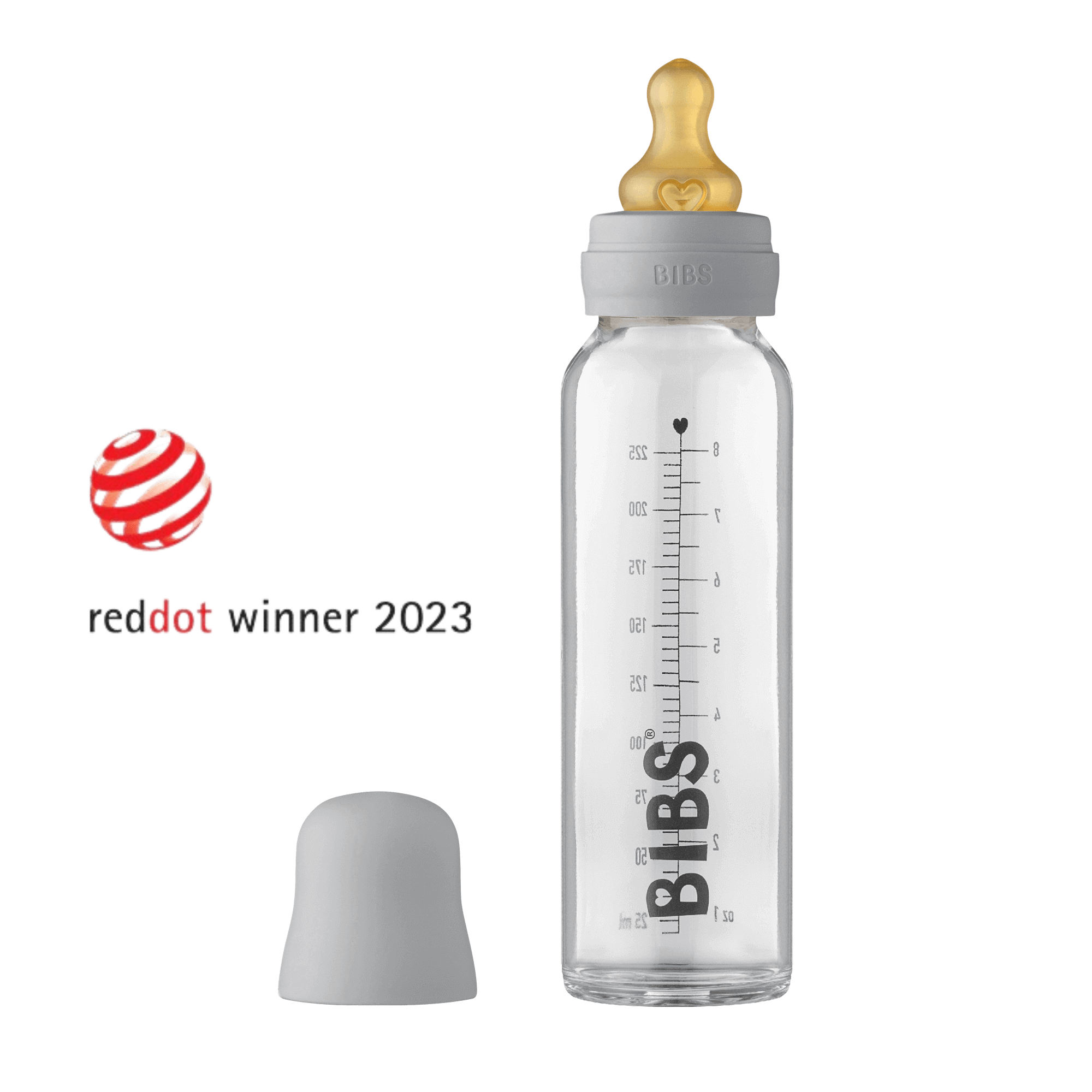 Bibs Baby Bottle Complete Set Biberon 225 ml - Cloud