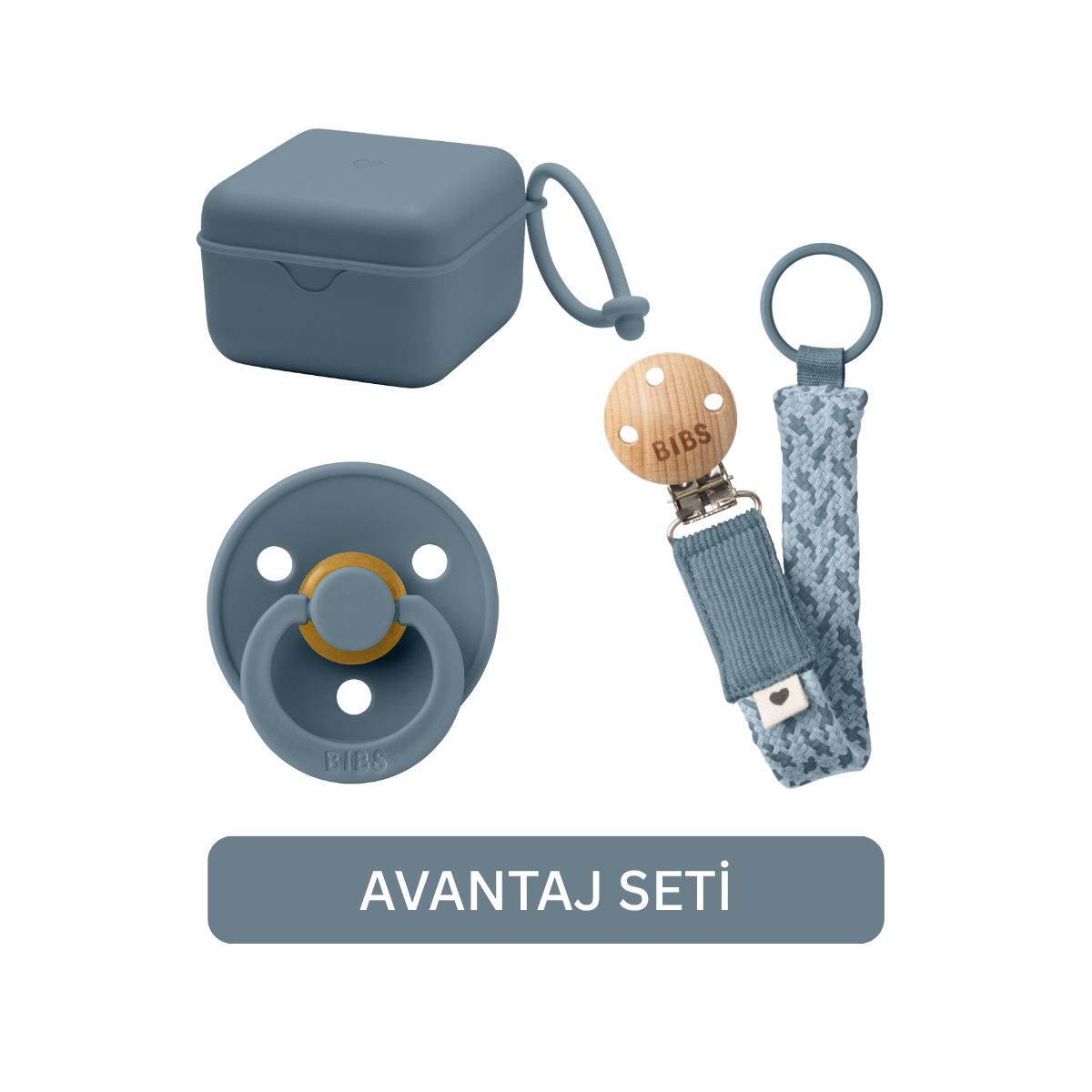 Bibs Avantaj Seti Petrol 6+ Ay