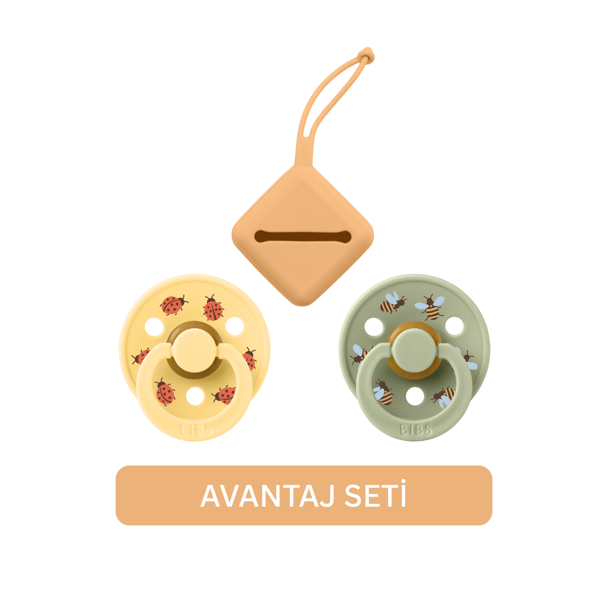 Bibs Colour Studio Avantaj Seti Pumpkin 6+ Ay