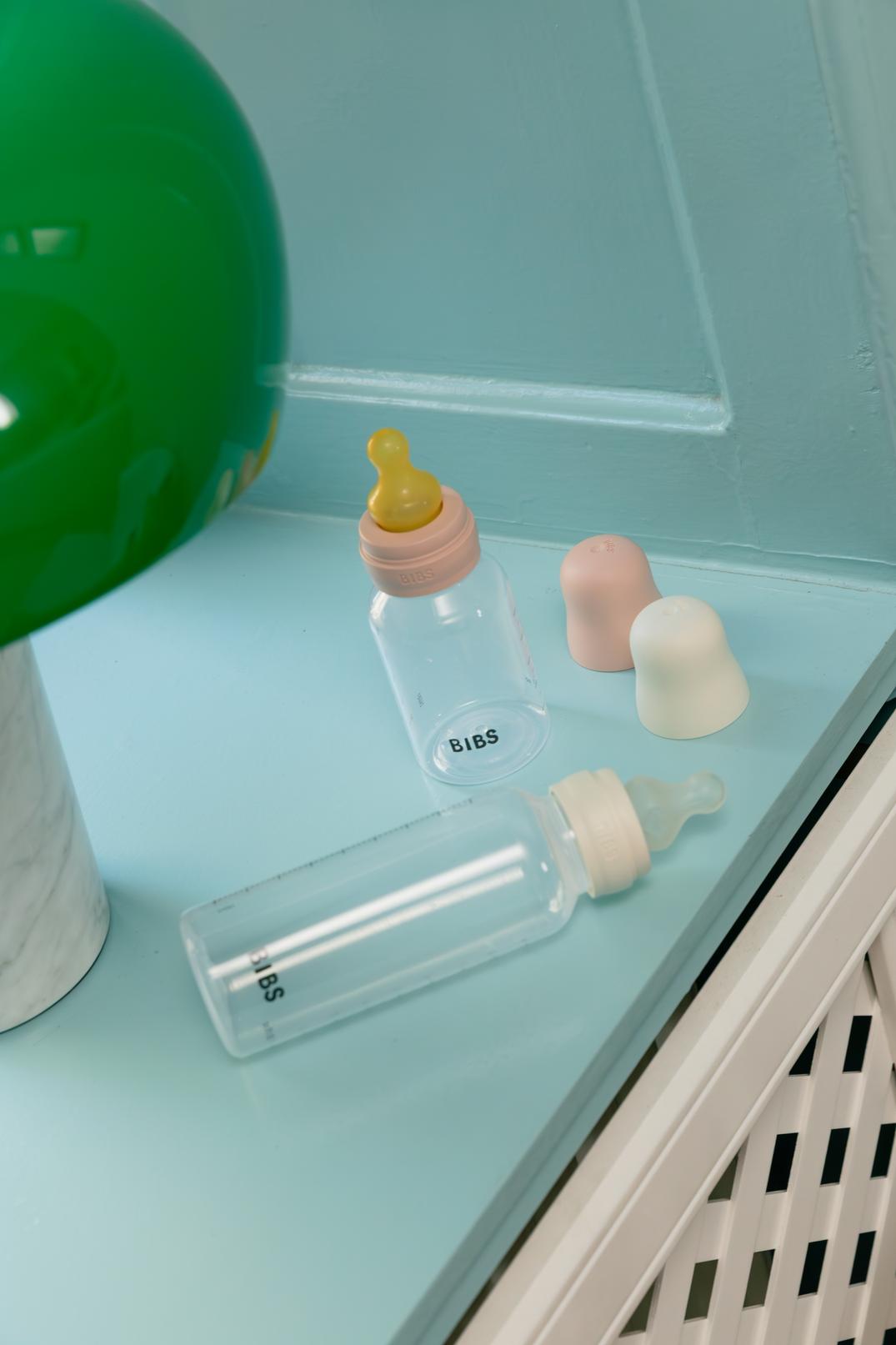 BIBS Baby PP Bottle Complete Set Silikon Uç Biberon Blush 270 ml