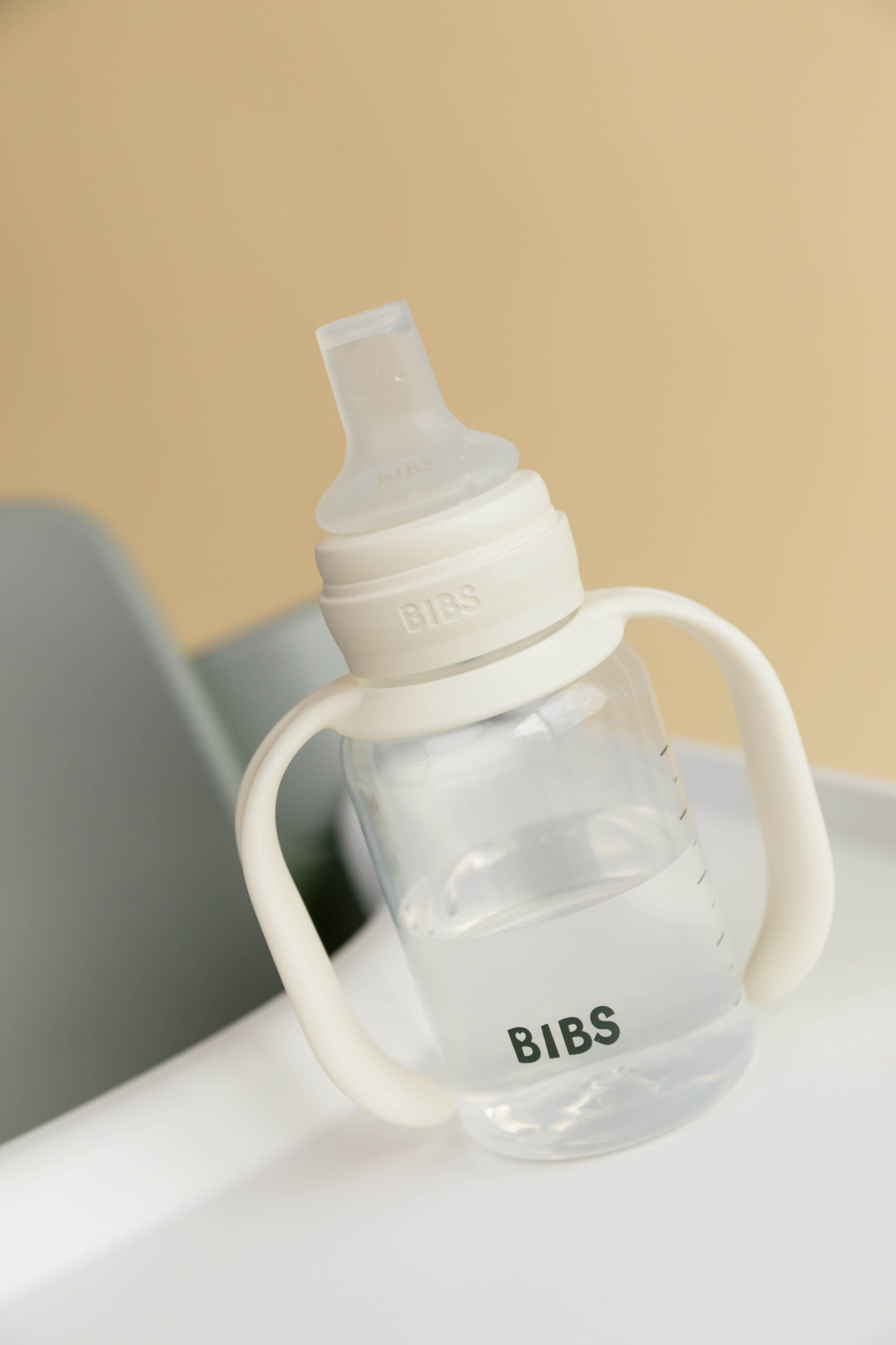 Bibs Baby Sippy Bottle Alıştırma Bardağı Ivory 150 ml