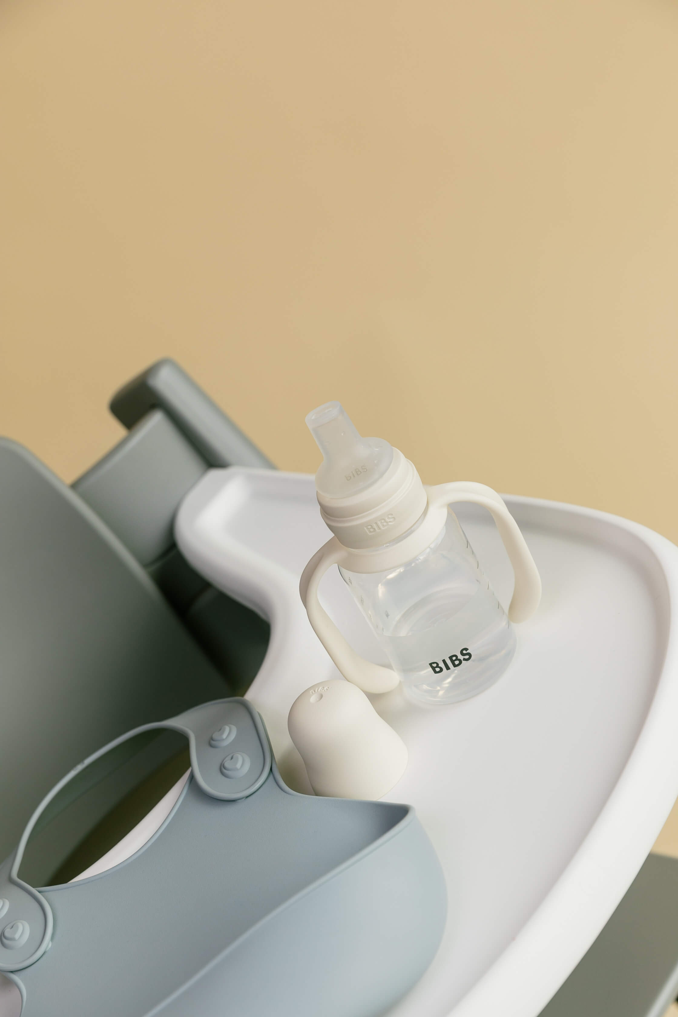 Bibs Baby Sippy Bottle Alıştırma Bardağı Ivory 150 ml