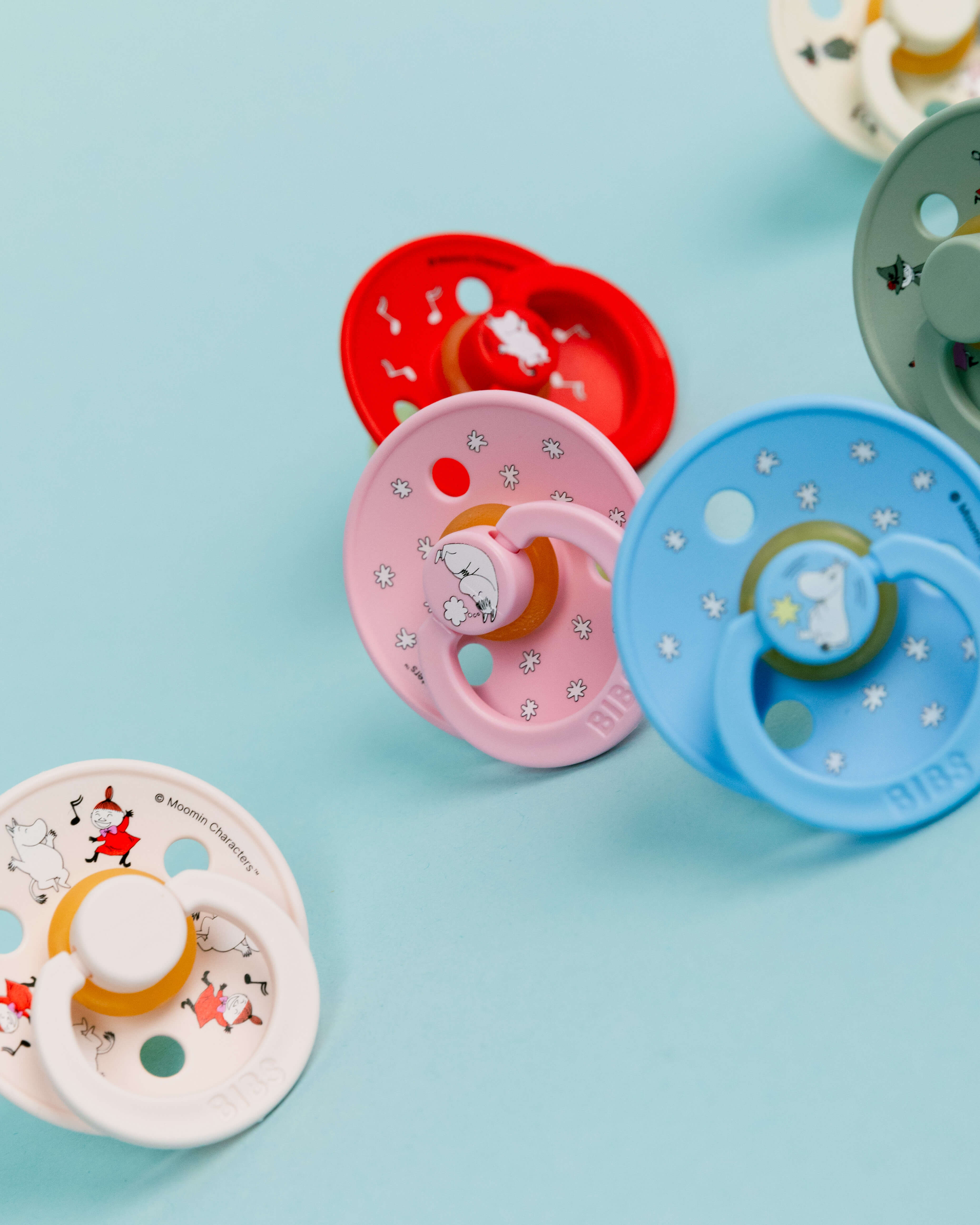 Bibs x Moomin Colour Dreaming Emzik-Baby Pink