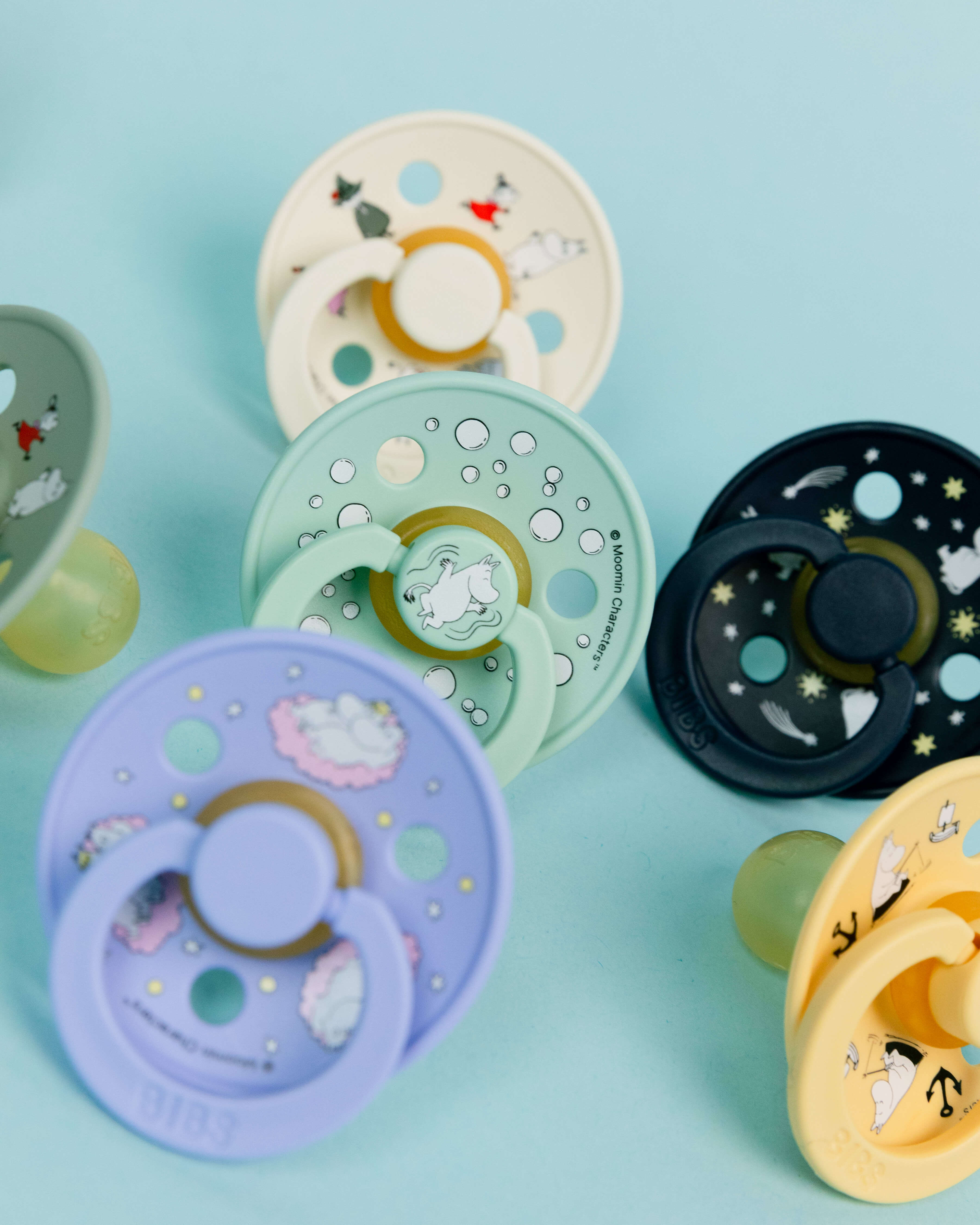 Bibs x Moomin Colour Good Night Friends Emzik-Deep Space