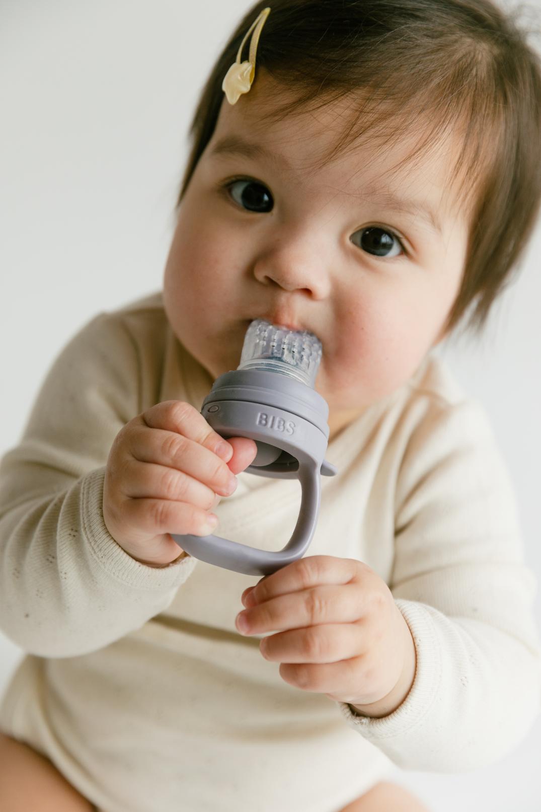 Bibs Silikon Meyve ve Sebze Filesi- Fossil Grey