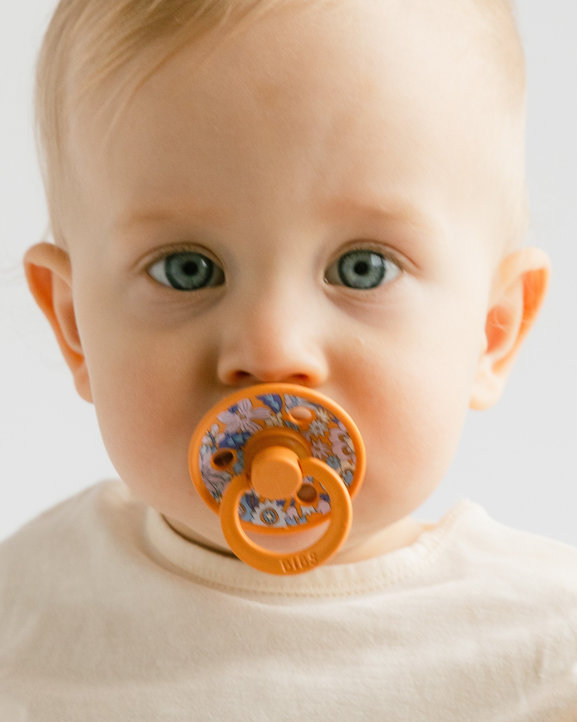 Bibs X Liberty Colour İkili June Blossom - Pumpkin 0-6 Ay