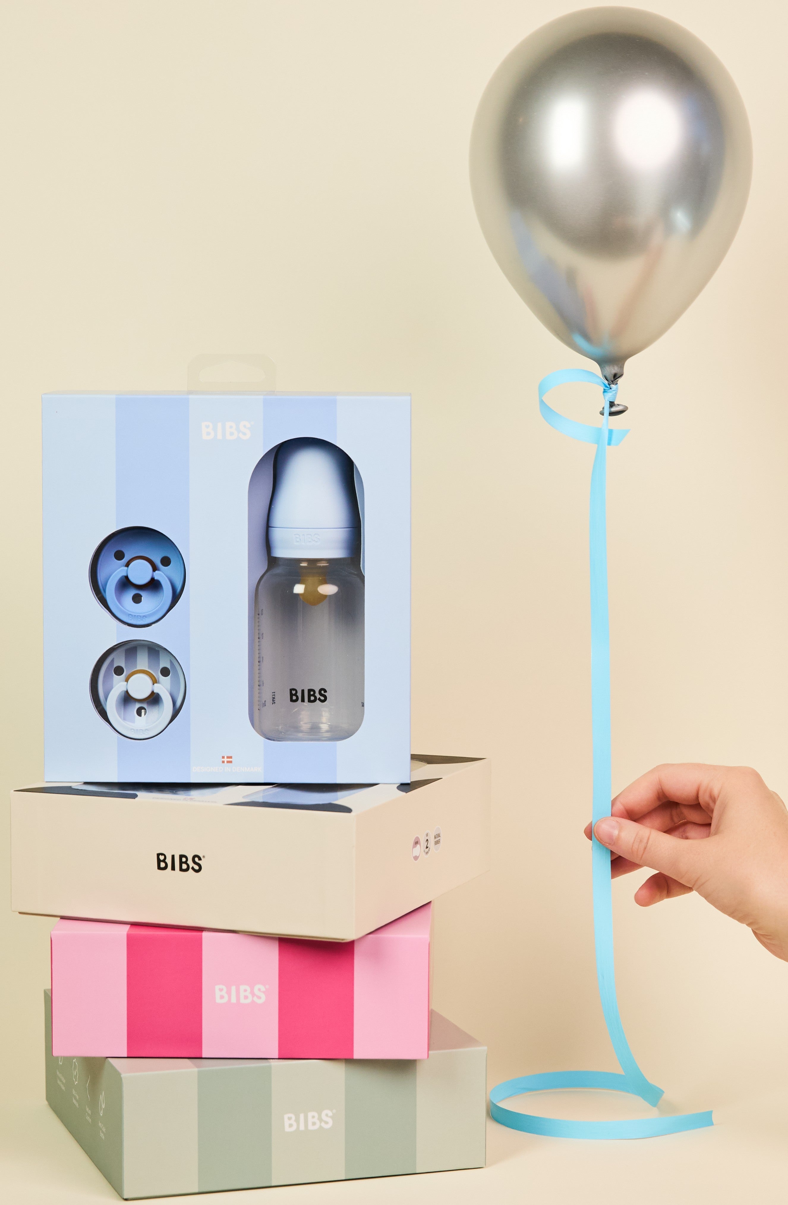Bibs Baby Sprinkle Hediye Seti Blush