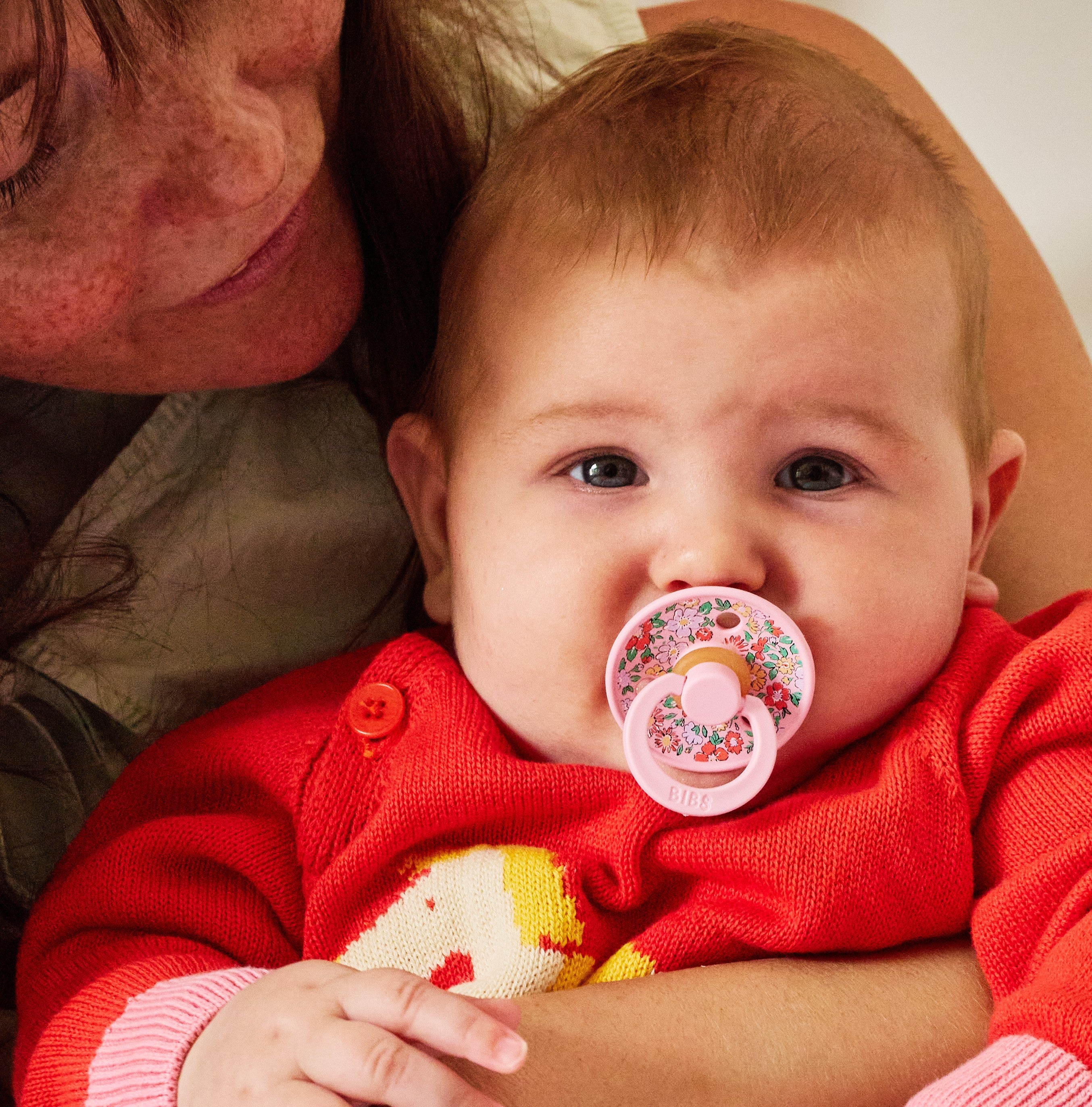 Bibs X Liberty Colour İkili Emzik Oscar Meadow-Petal