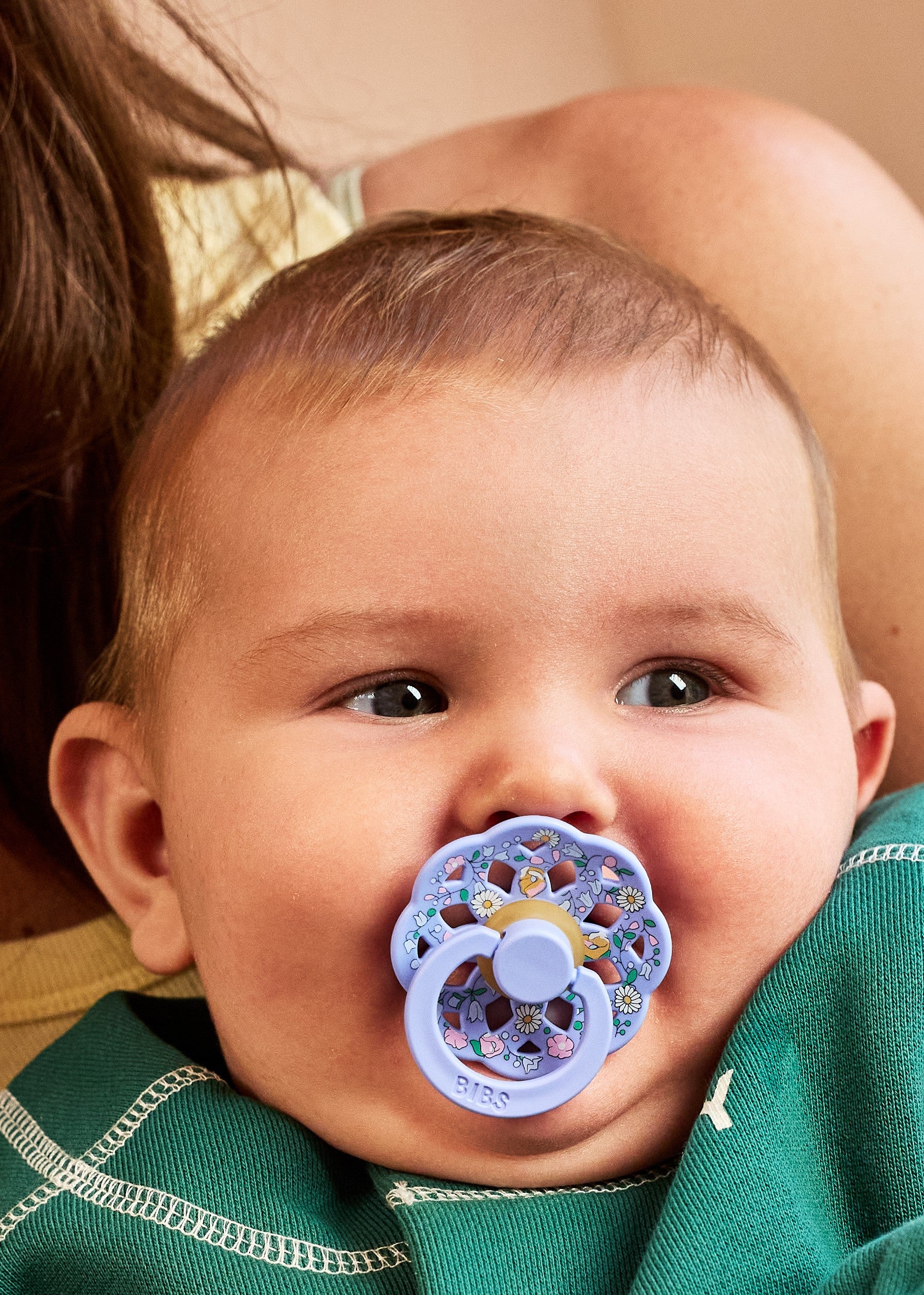 Bibs X Liberty Boheme İkili Emzik Chloe Meadow-Ivory