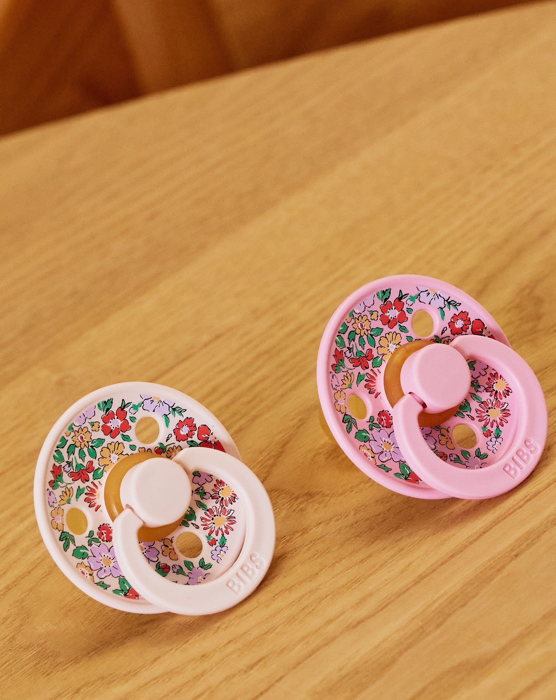 Bibs X Liberty Colour İkili Emzik Oscar Meadow-Petal