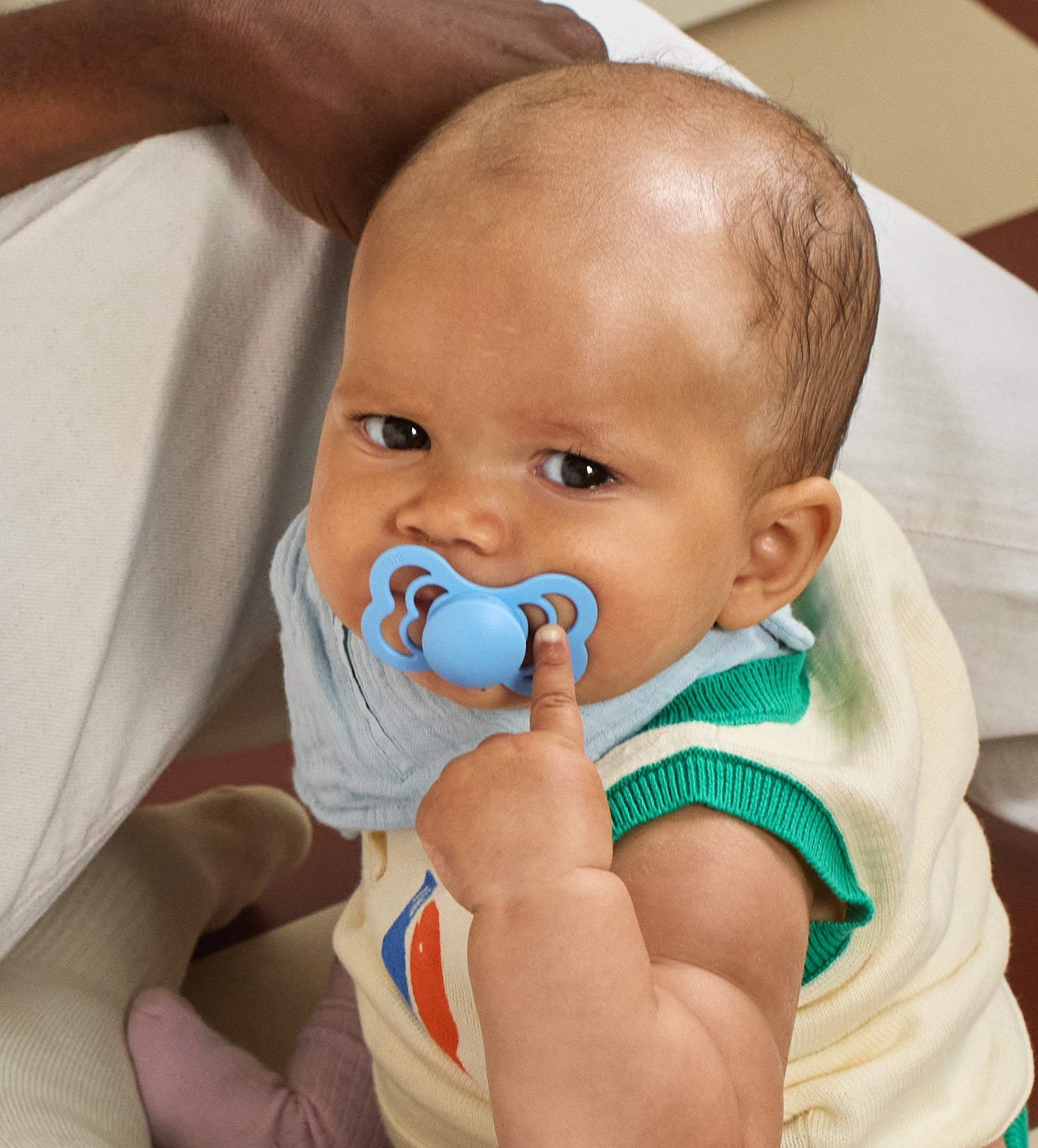 Bibs Supreme Silikon Emzik - Sky Blue