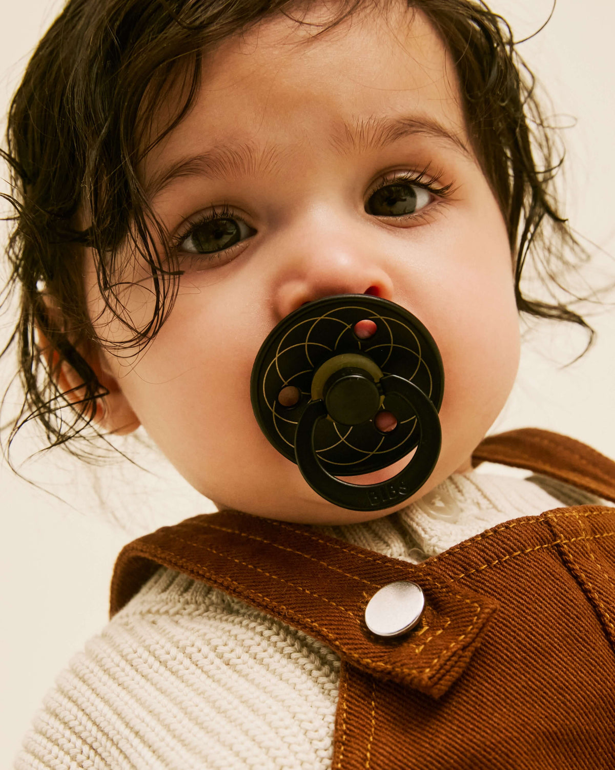 Bibs Colour Layl Kauçuk Emzik-Black Gold