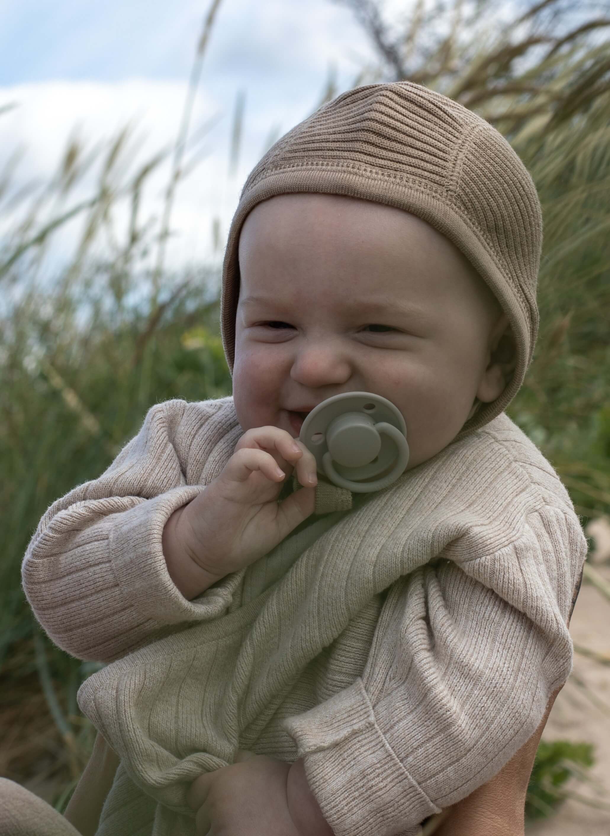 Bibs De Lux Silikon Emzik - Sage